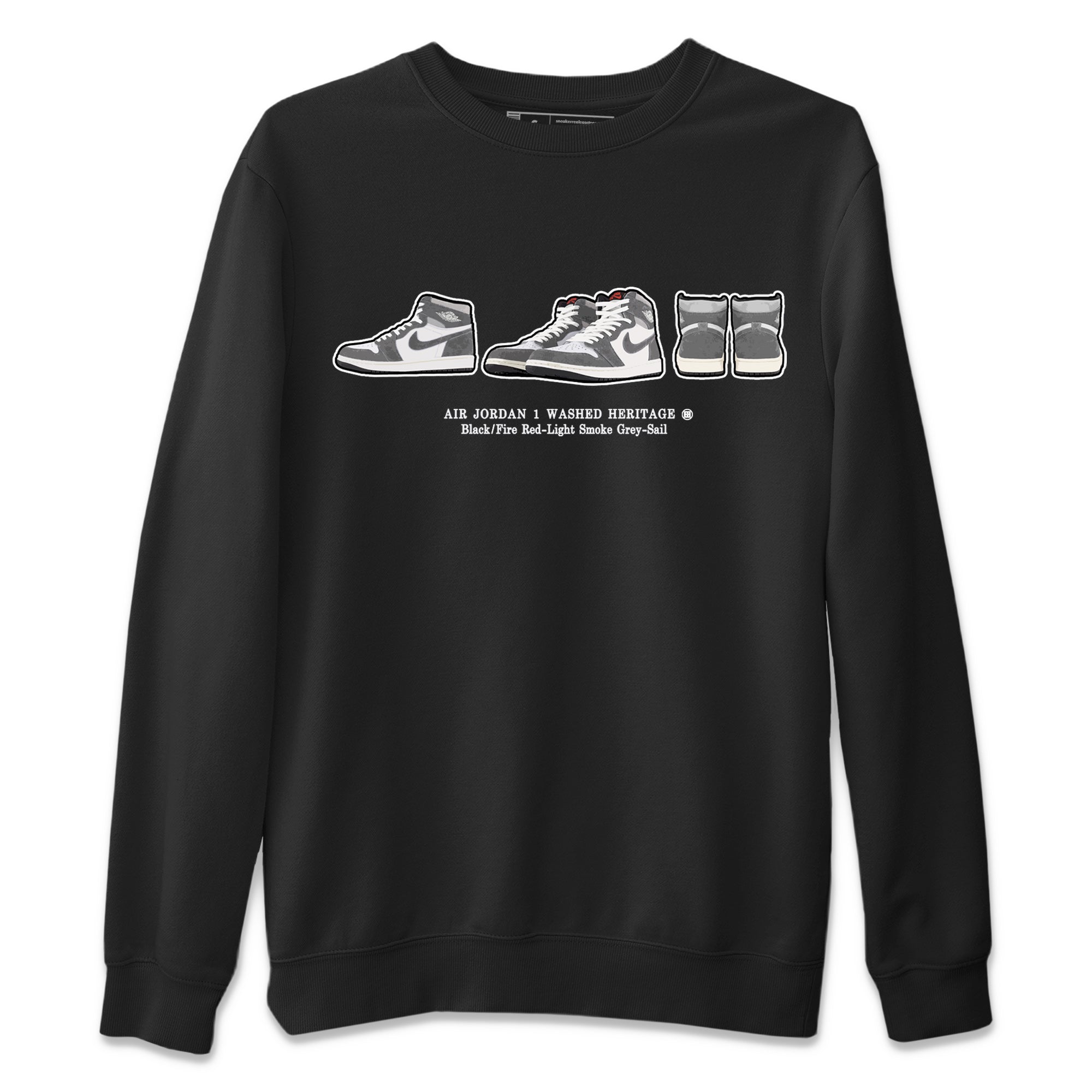 Sneaker Prelude Unisex Sweater – Air Jordan 1 Washed Heritage, Sneakers Matching Sweater