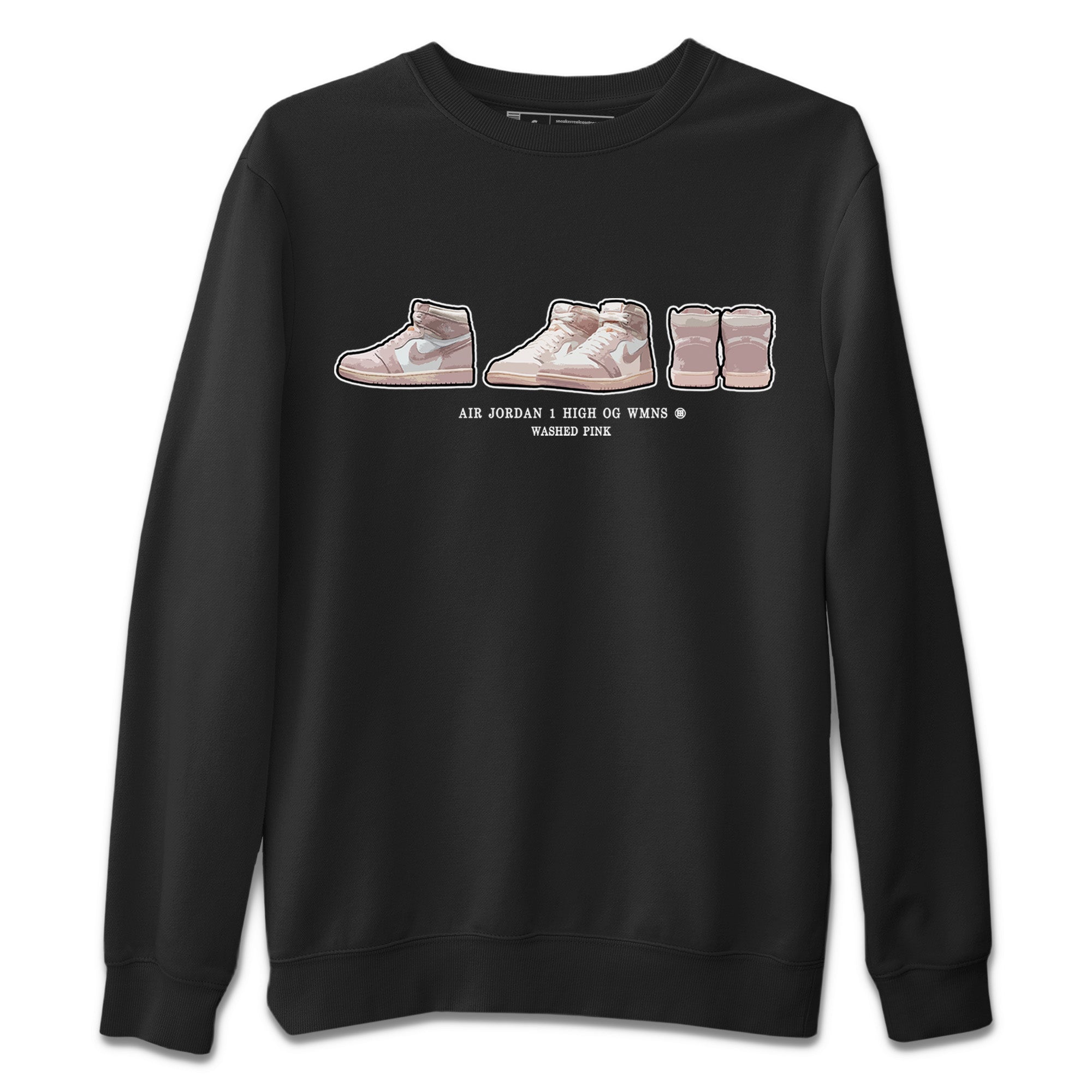 Sneaker Prelude Unisex Sweater – Air Jordan 1 Washed Pink, Sneakers Matching Sweater