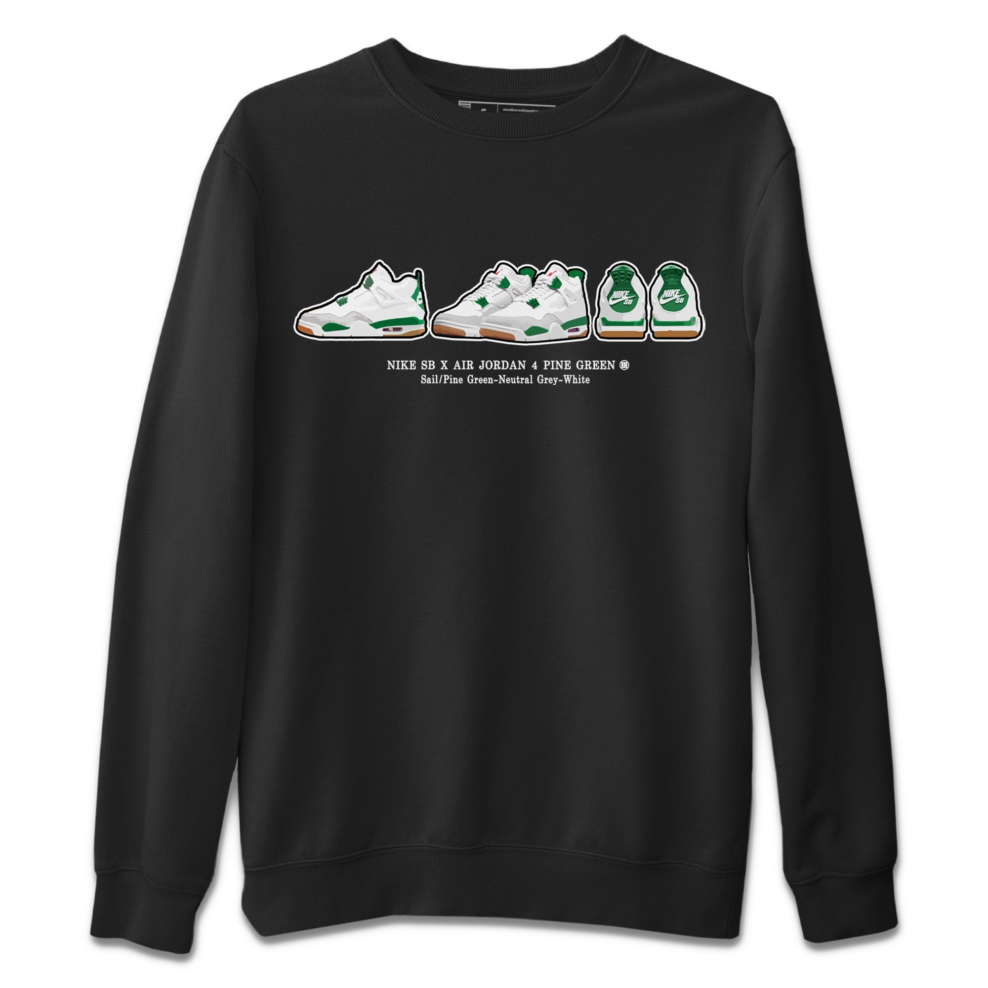 Sneaker Prelude Unisex Sweater – Air Jordan 4 Pine Green, Sneakers Matching Sweater