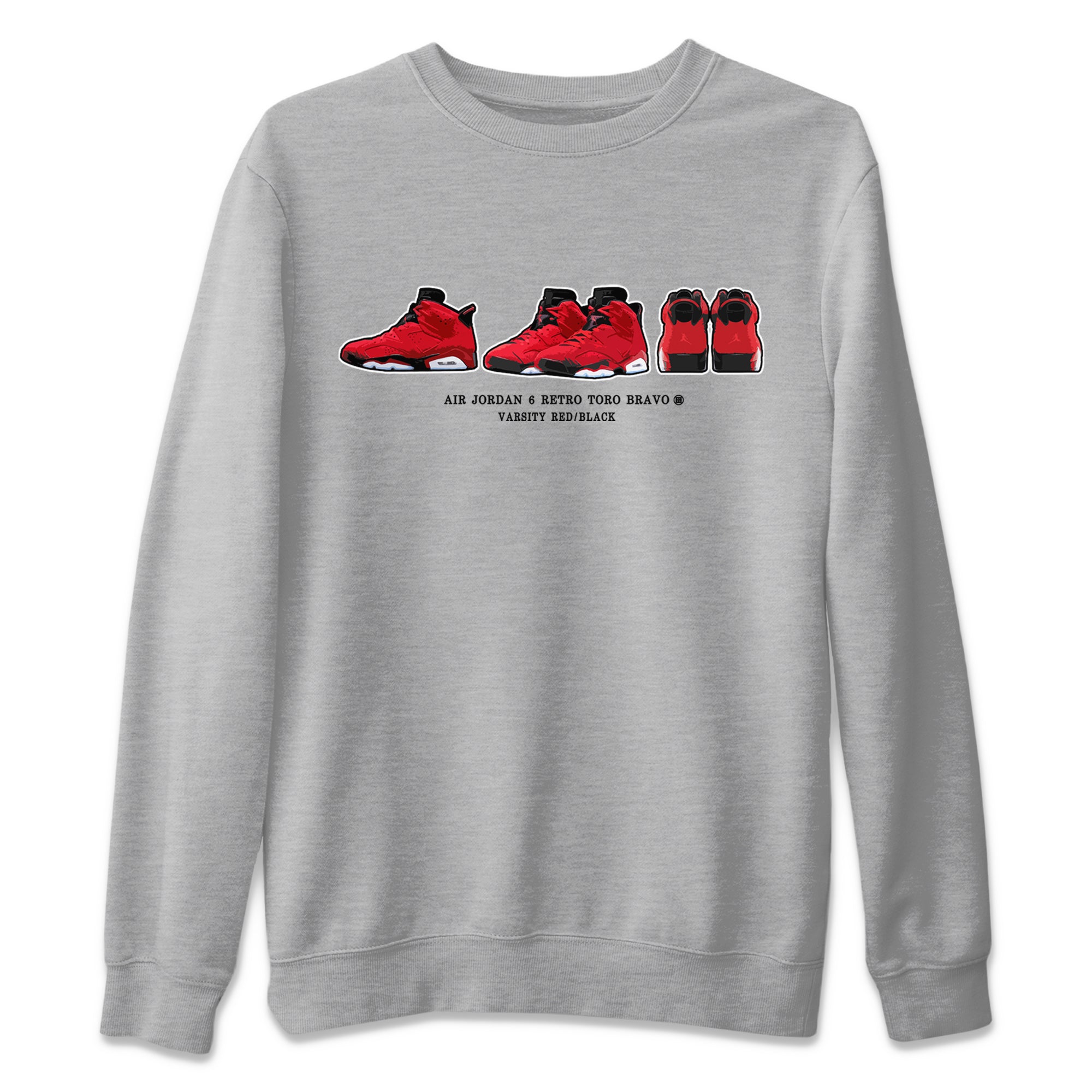 Sneaker Prelude Unisex Sweater – Air Jordan 6 Toro Bravo, Sneakers Matching Sweater