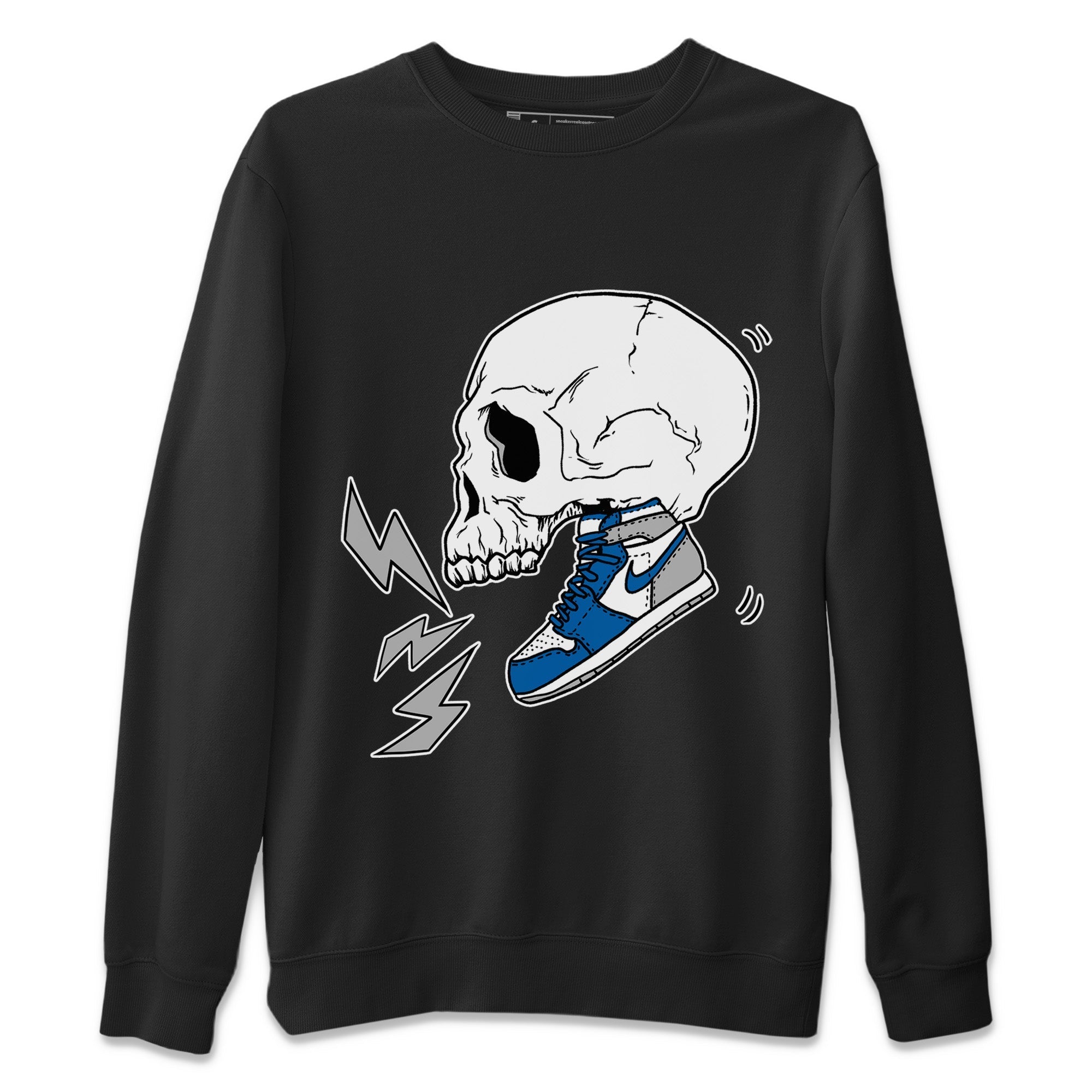 Sneaker Skull Unisex Sweater – Air Jordan 1 True Blue, Sneakers Matching Sweater