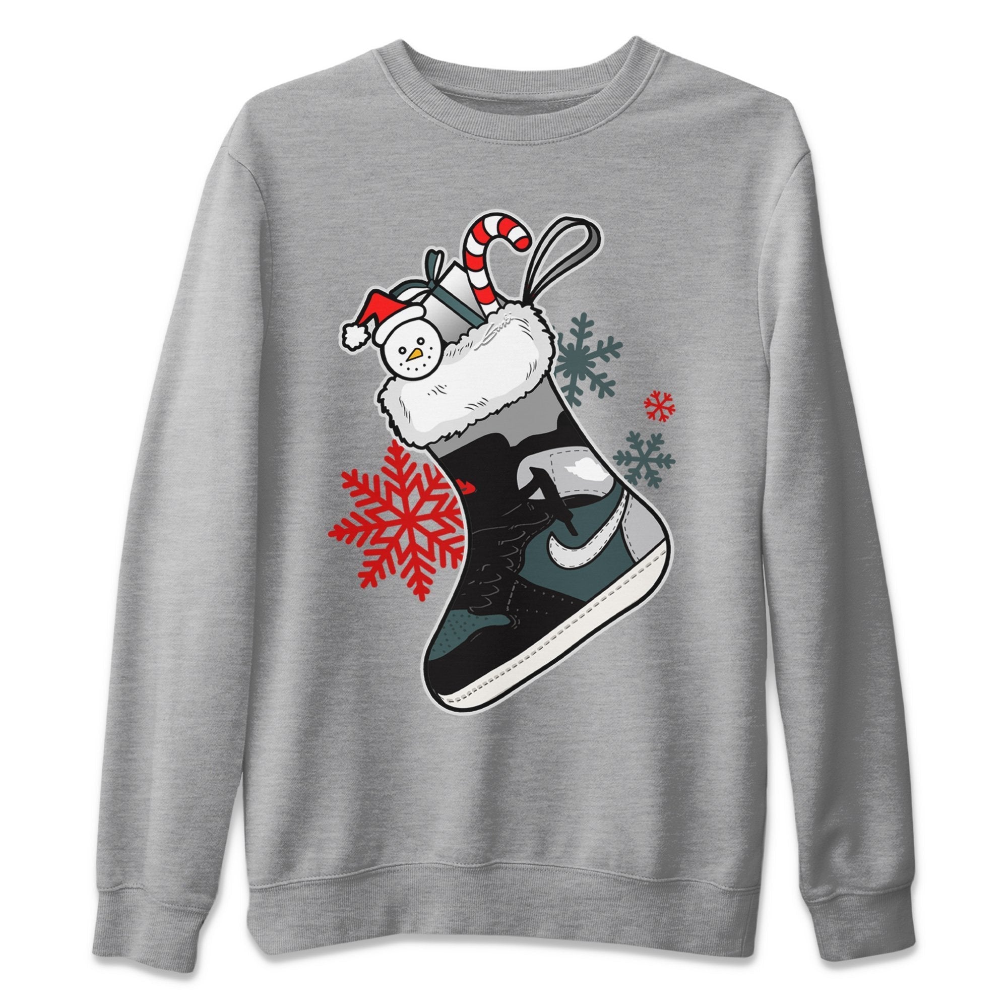 Sneaker Stocking Unisex Sweater – Air Jordan 1 Element Gore-Tex Black Grey, Sneakers Matching Sweater