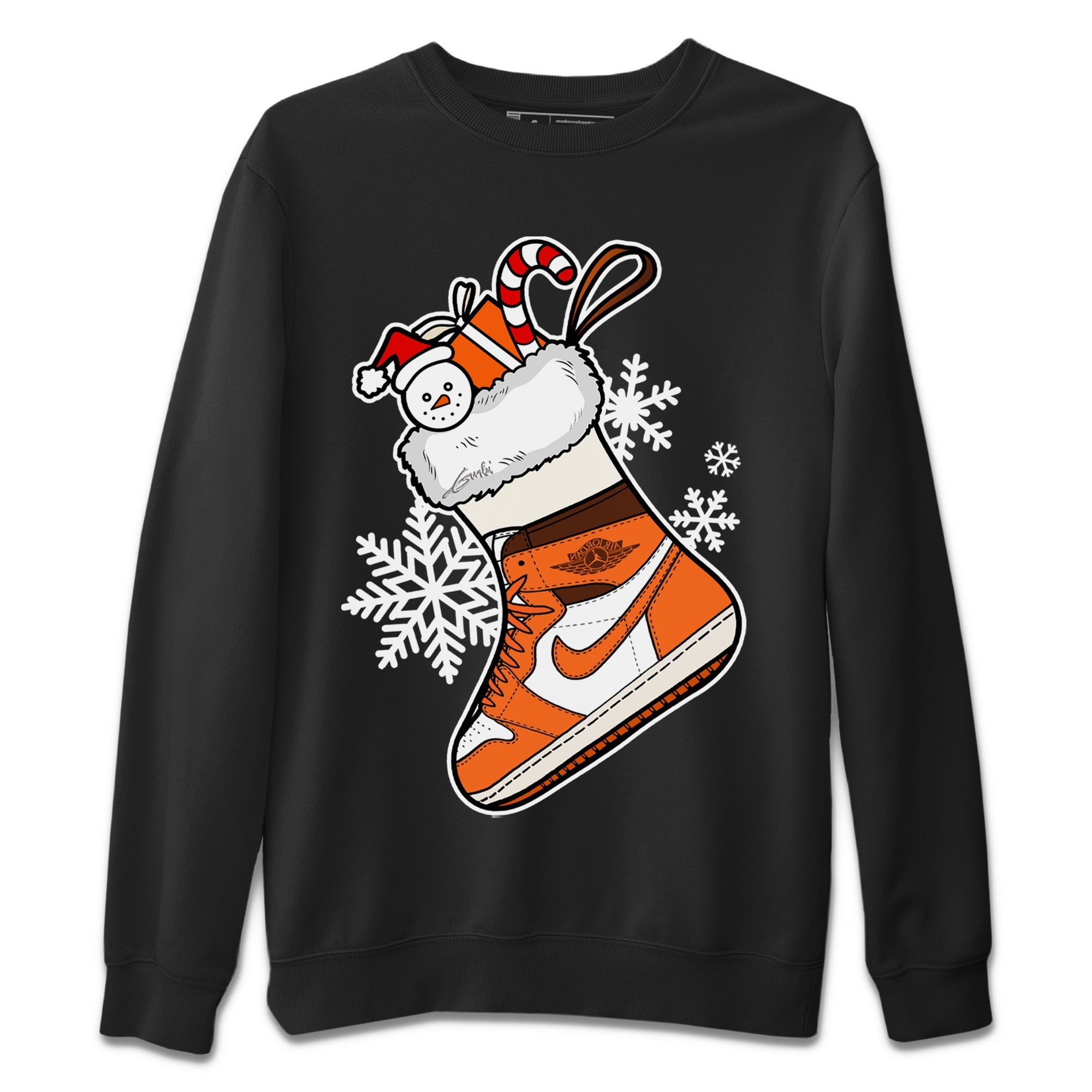 Sneaker Stocking Unisex Sweater – Air Jordan 1 Starfish, Sneakers Matching Sweater