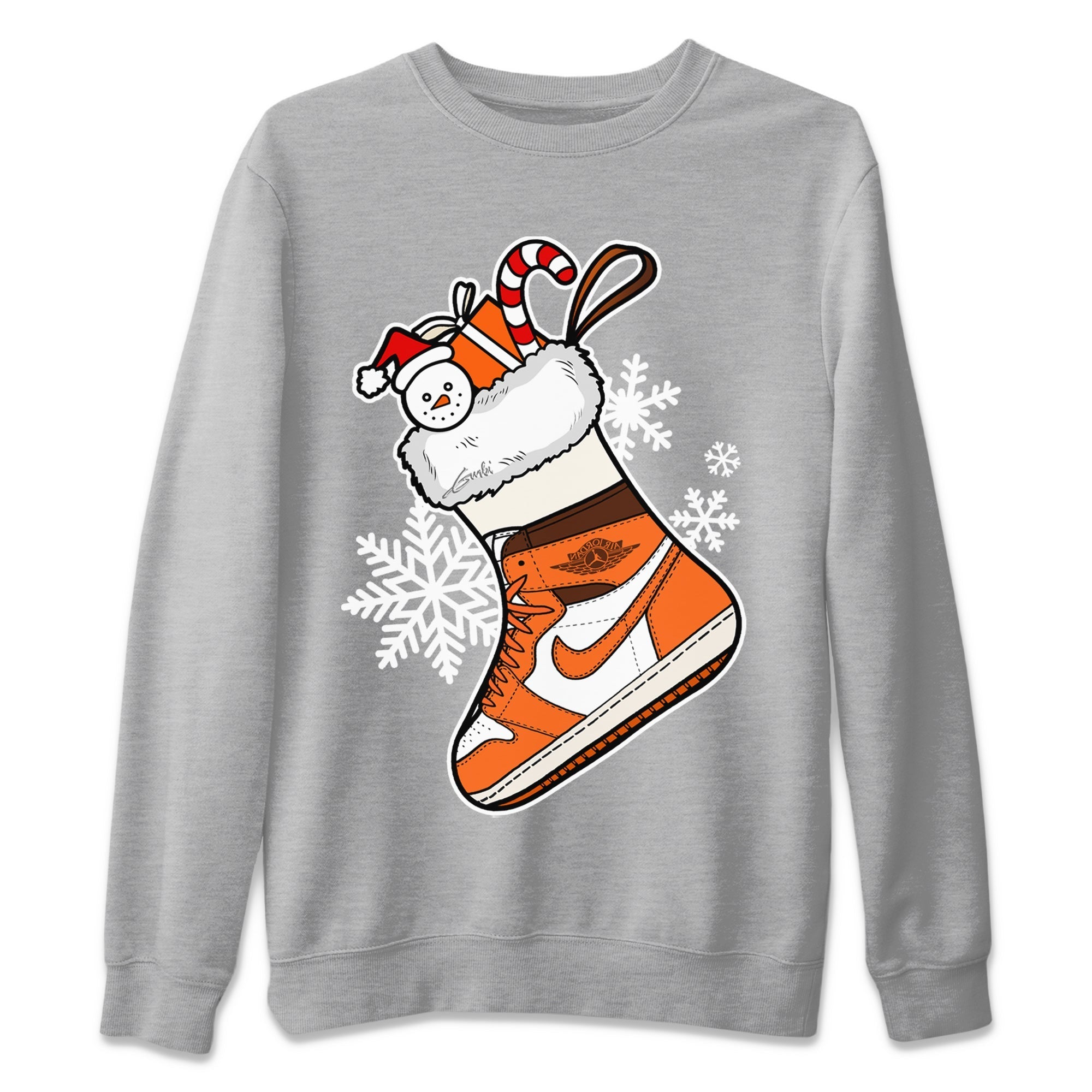 Sneaker Stocking Unisex Sweater – Air Jordan 1 Starfish, Sneakers Matching Sweater