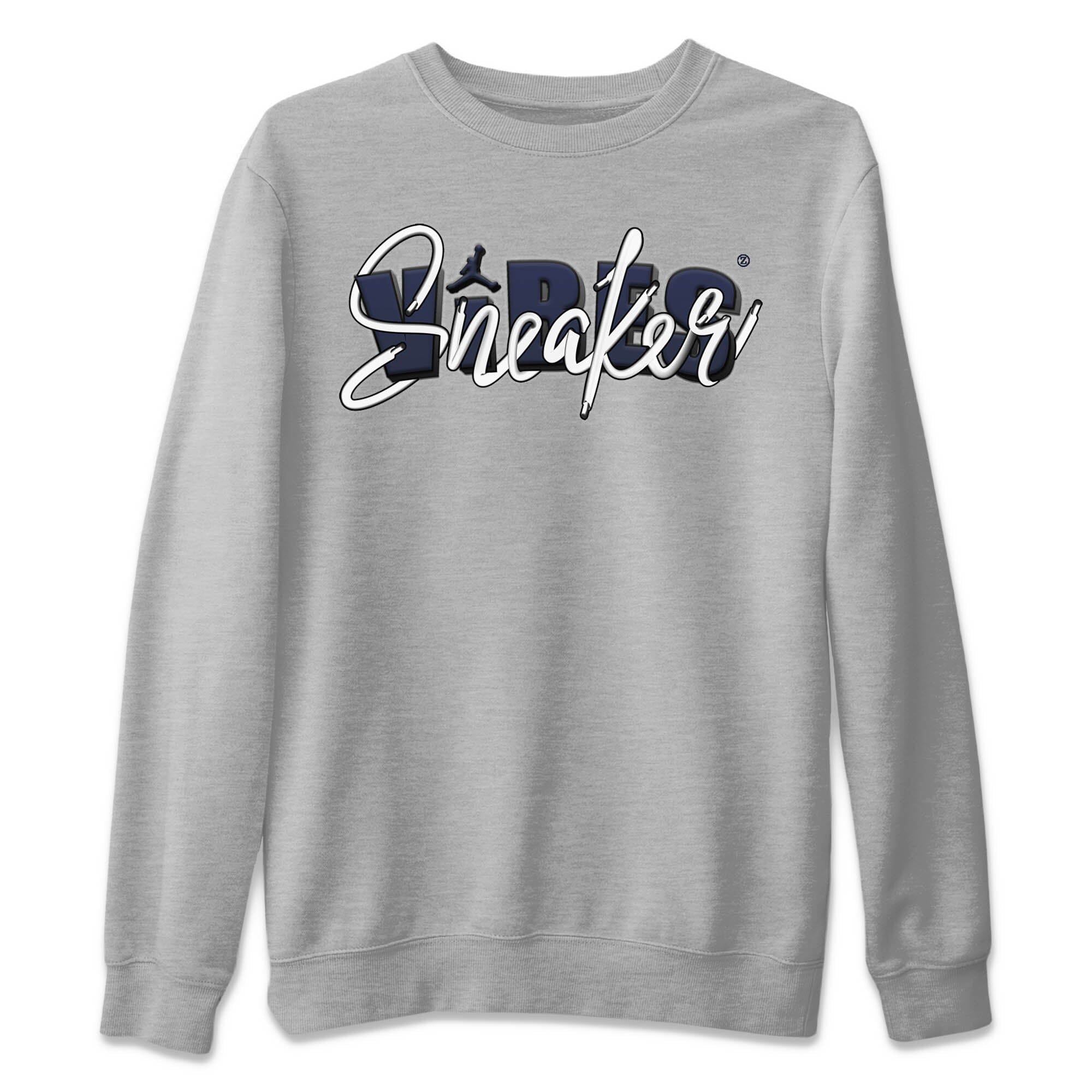 Sneaker Vibes Unisex Sweater – Air Jordan 11 Midnight Navy, Sneakers Matching Sweater