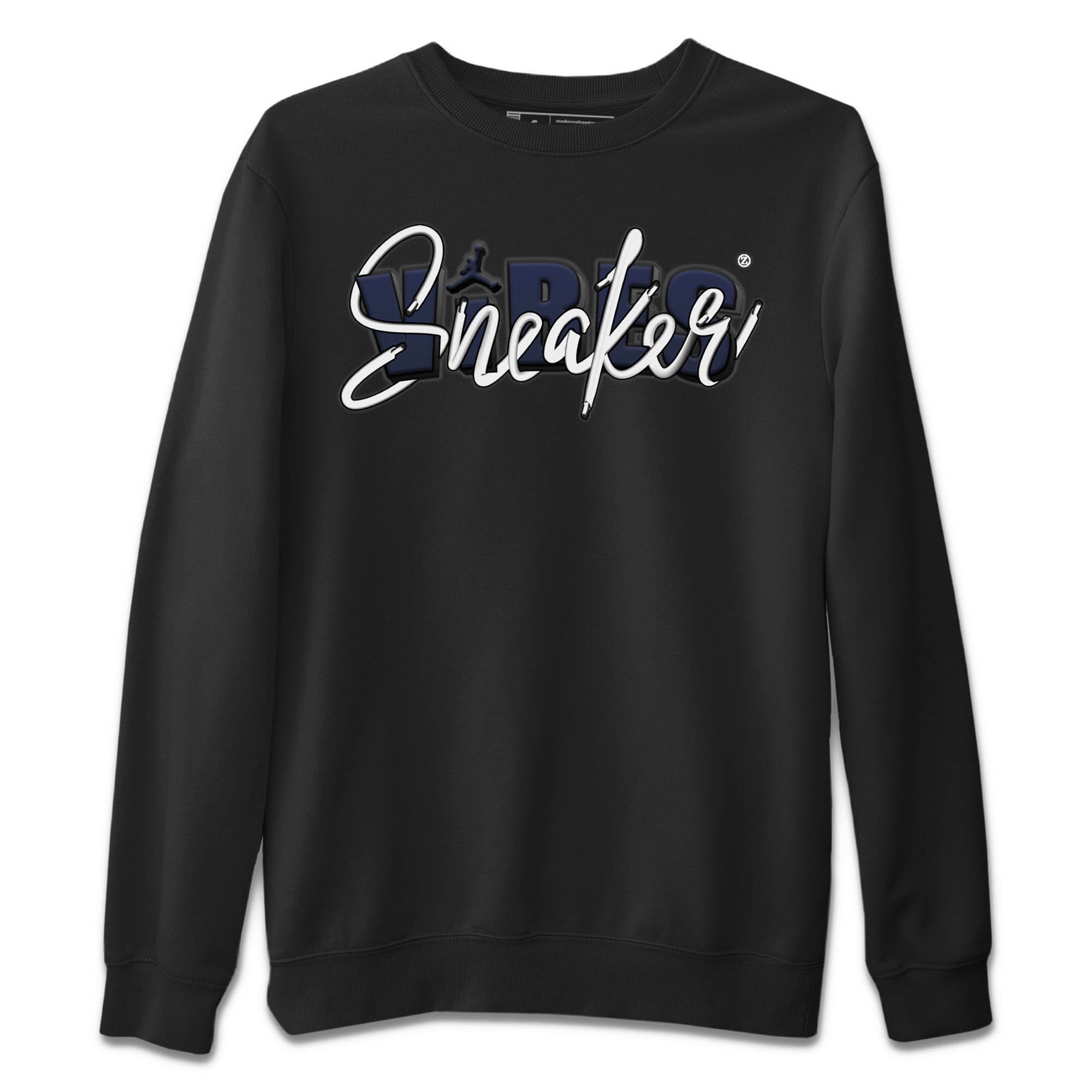 Sneaker Vibes Unisex Sweater – Air Jordan 11 Midnight Navy, Sneakers Matching Sweater