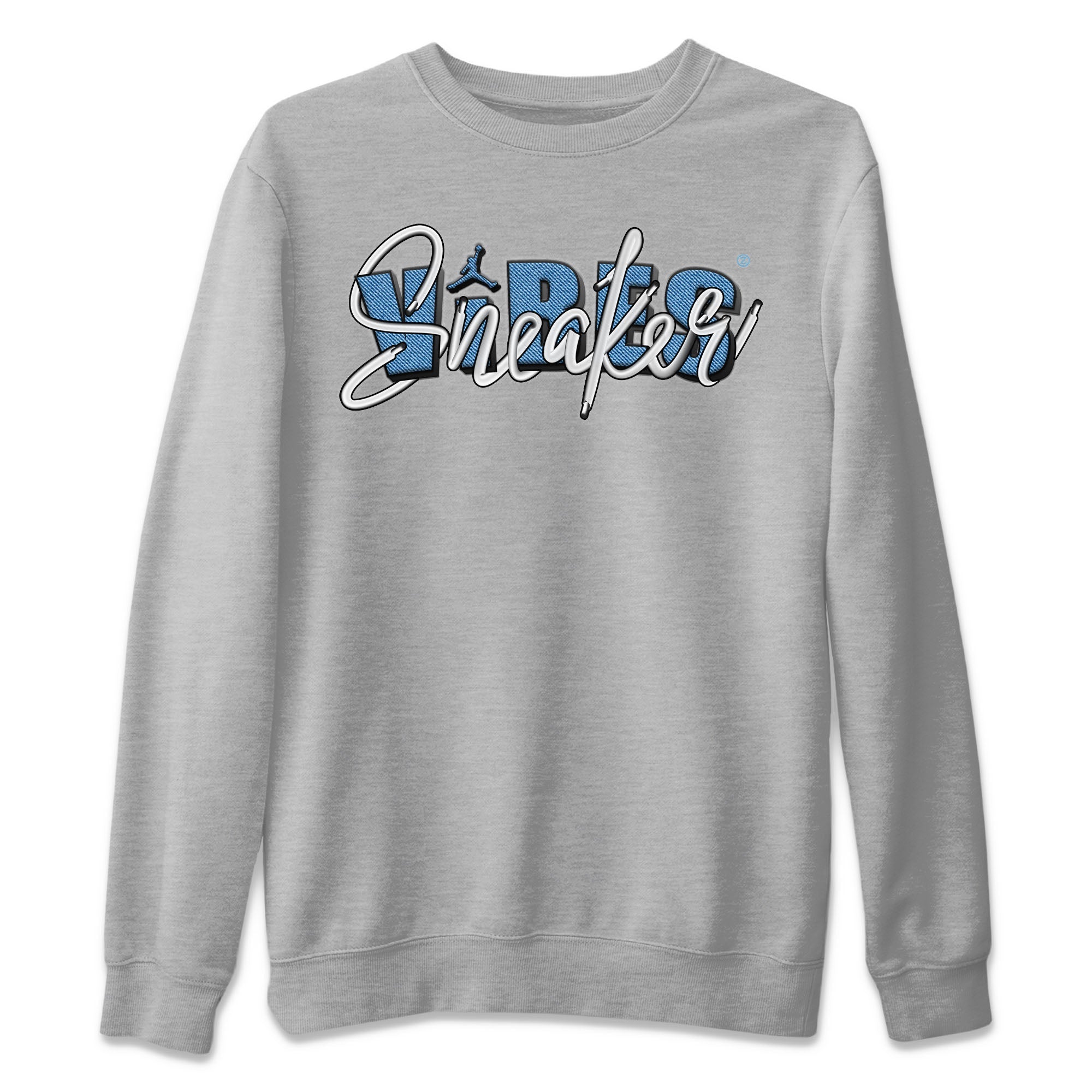 Sneaker Vibes Unisex Sweater – Air Jordan 1 Denim, Sneakers Matching Sweater