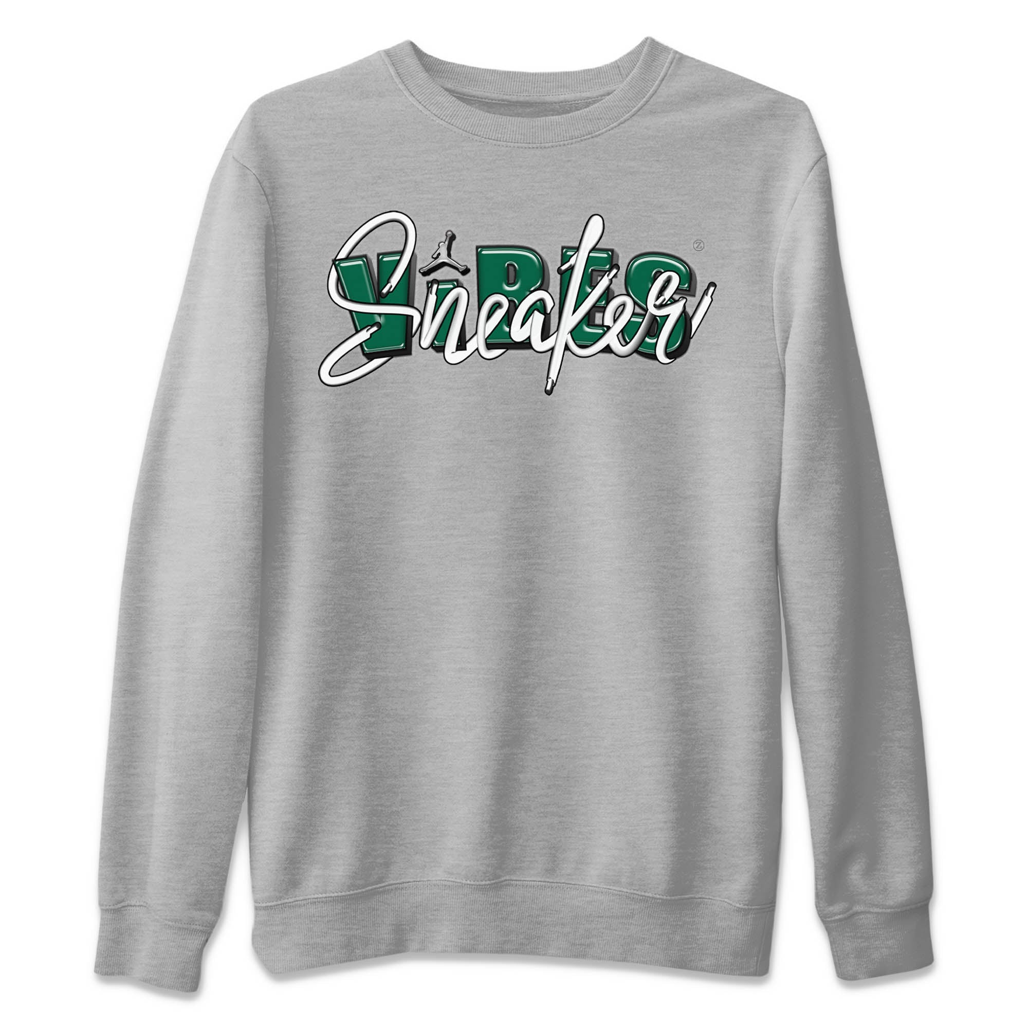 Sneaker Vibes Unisex Sweater – Air Jordan 1 Gorge Green, Sneakers Matching Sweater
