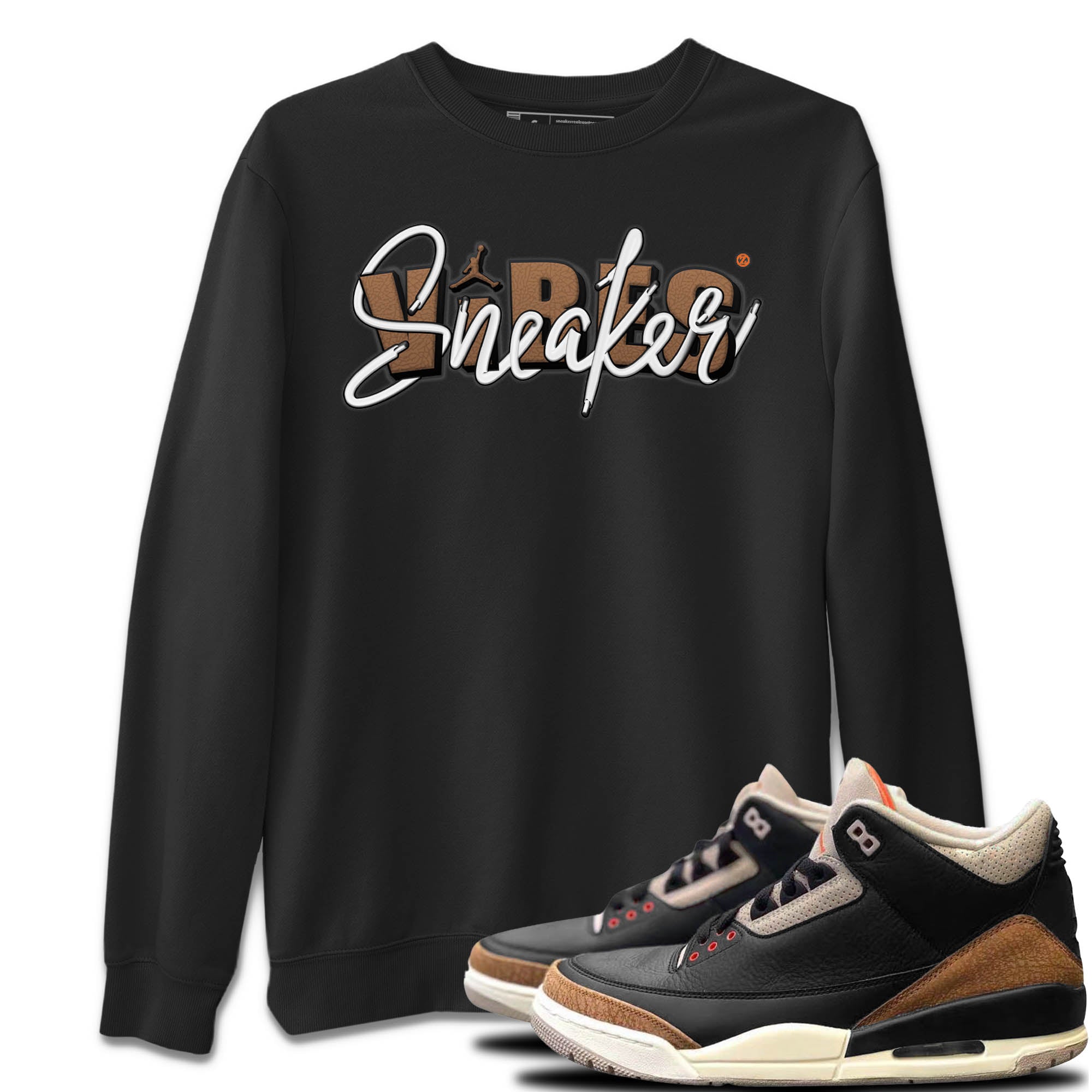 Sneaker Vibes Unisex Sweater – Air Jordan 3 Desert Elephant, Sneakers Matching Sweater