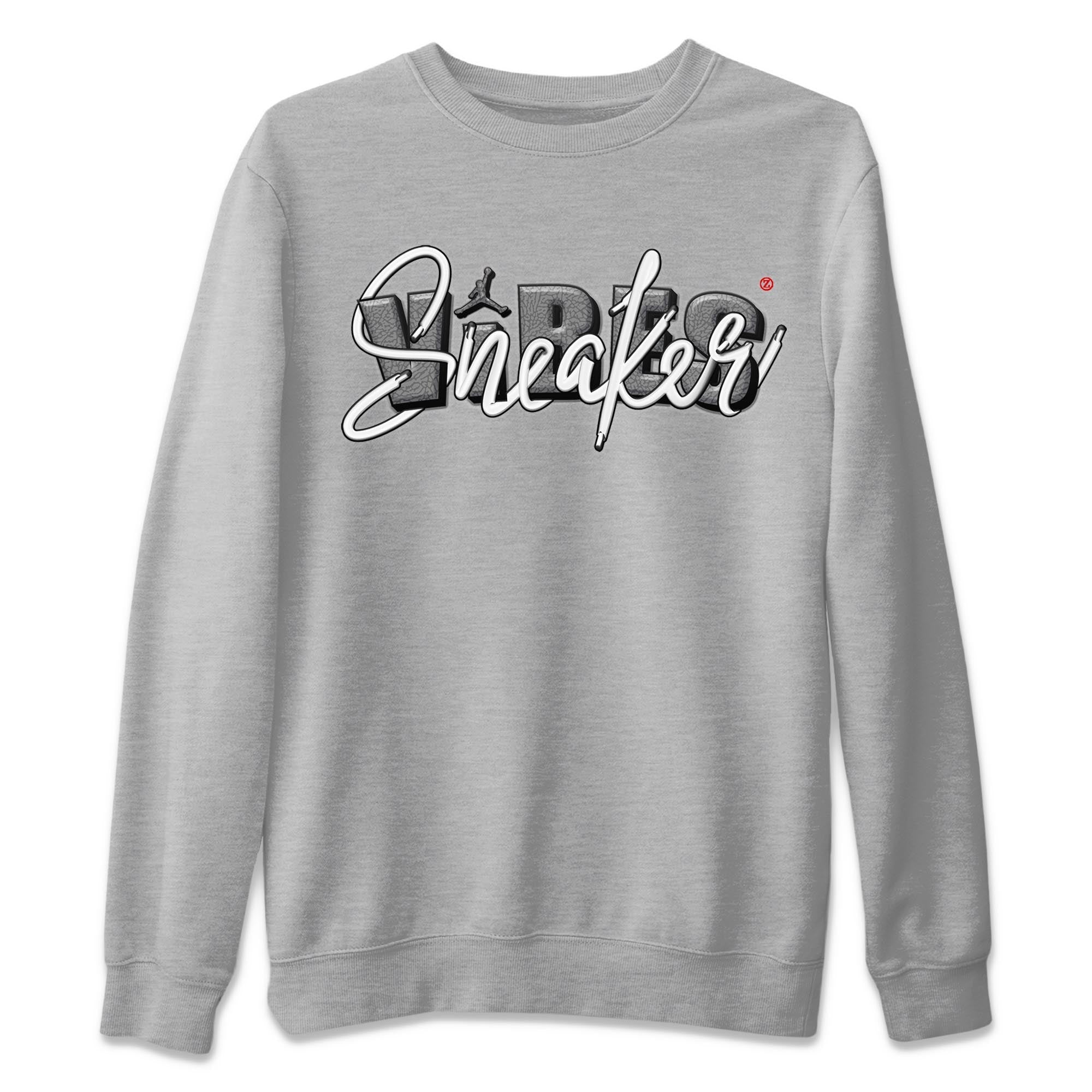 Sneaker Vibes Unisex Sweater – Air Jordan 3 White Cement, Sneakers Matching Sweater