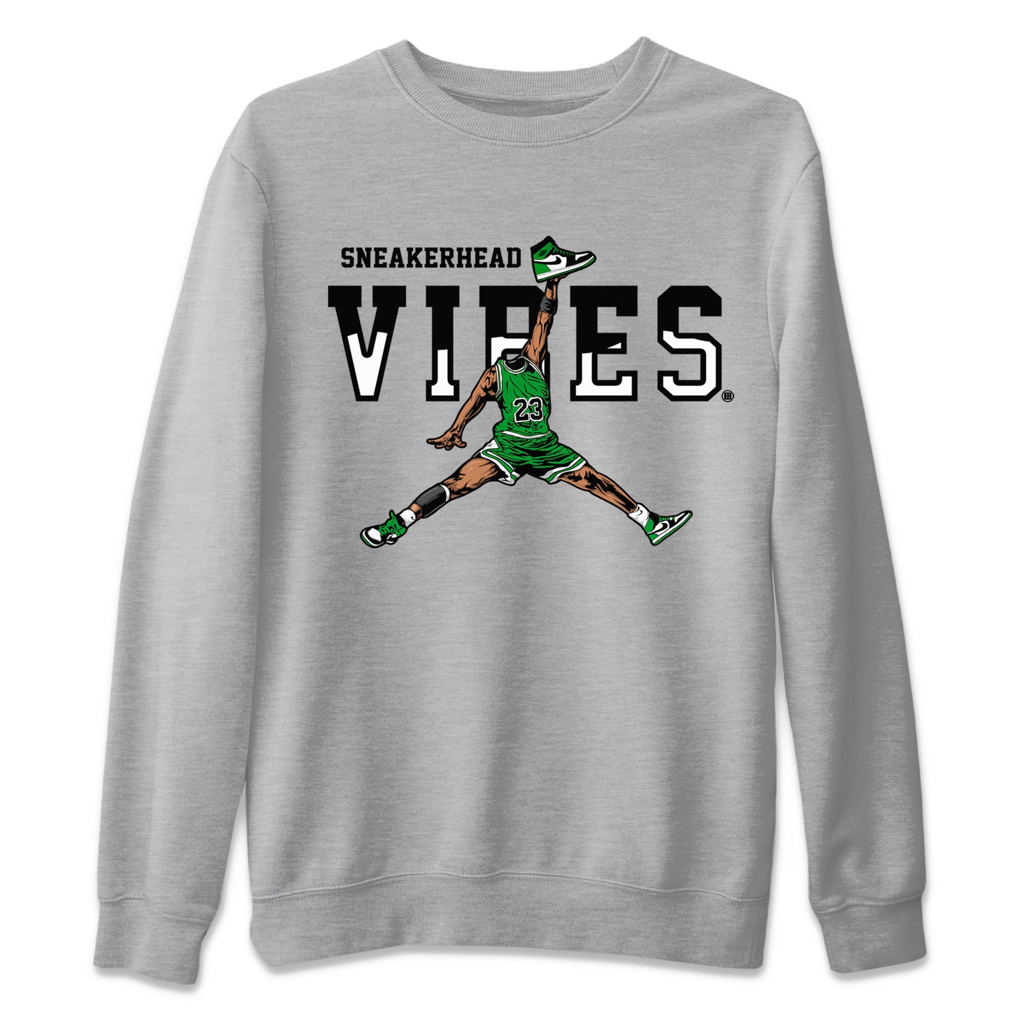 Sneakerhead Vibes Unisex Sweater – Air Jordan 1 Celtics, Sneakers Matching Sweater