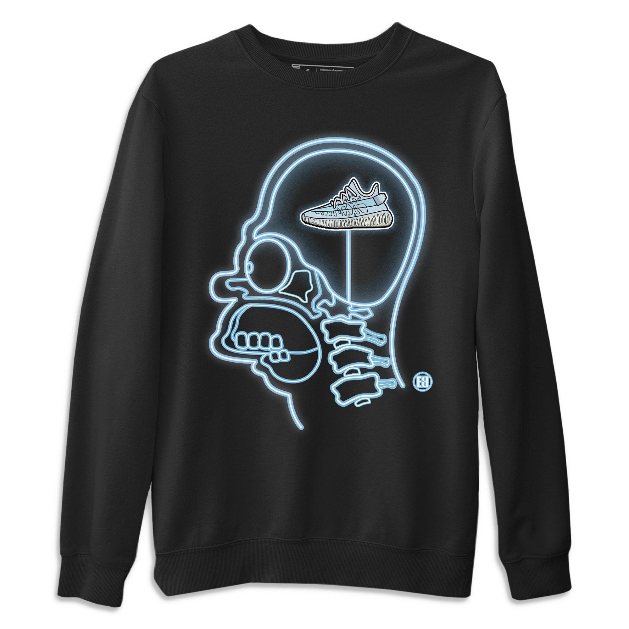 Sneakerhead Xray Unisex Sweater – Yeezy 350 Mono Ice, Sneakers Matching Sweater