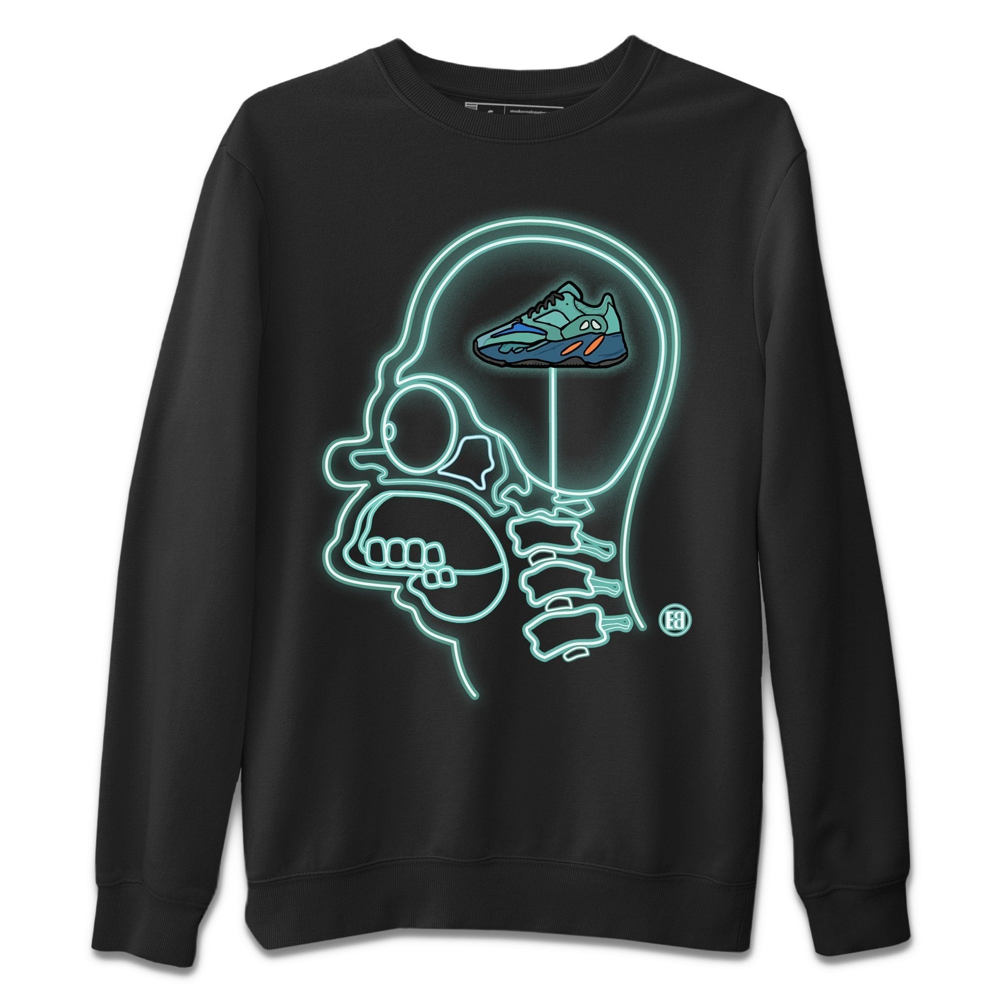 Sneakerhead XRay Unisex Sweater – Yeezy 700 Faded Azure, Sneakers Matching Sweater