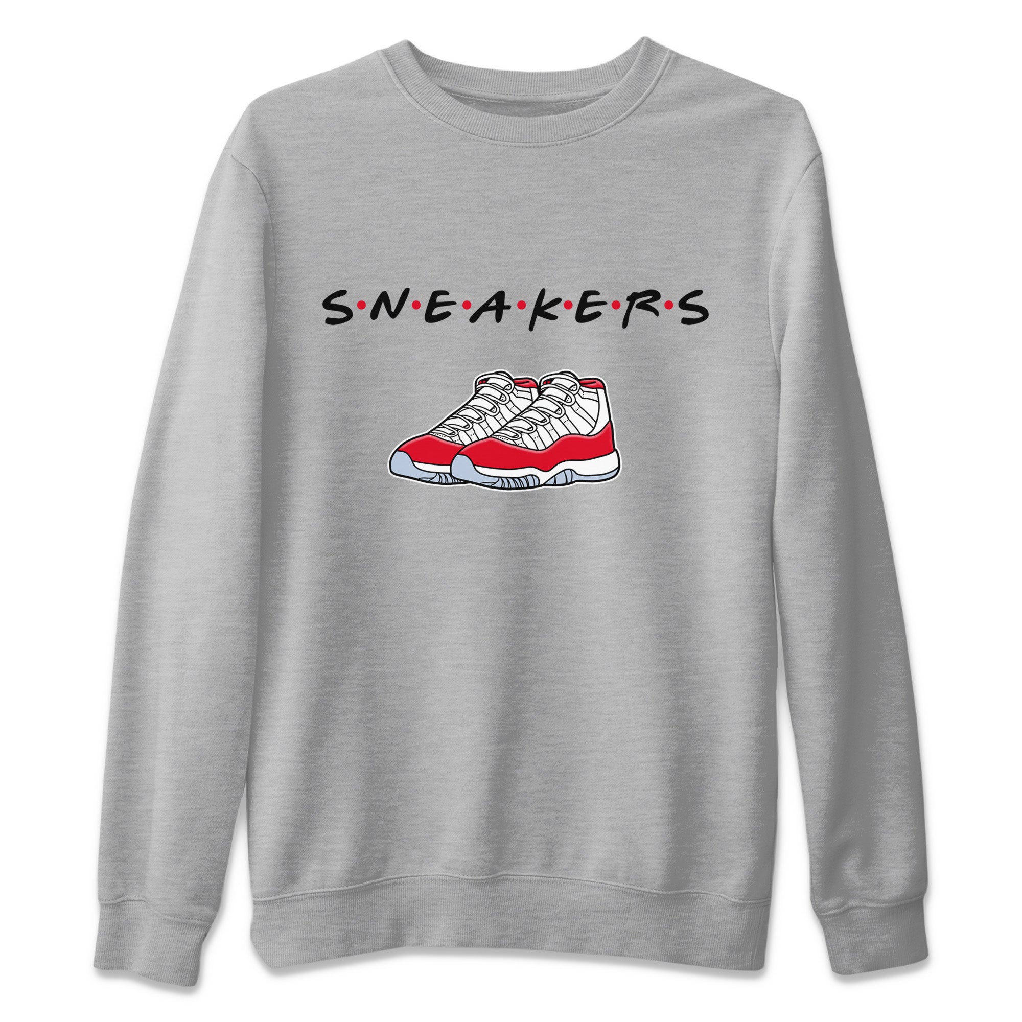 Sneakers Unisex Sweater – Air Jordan 11 Cherry, Sneakers Matching Sweater