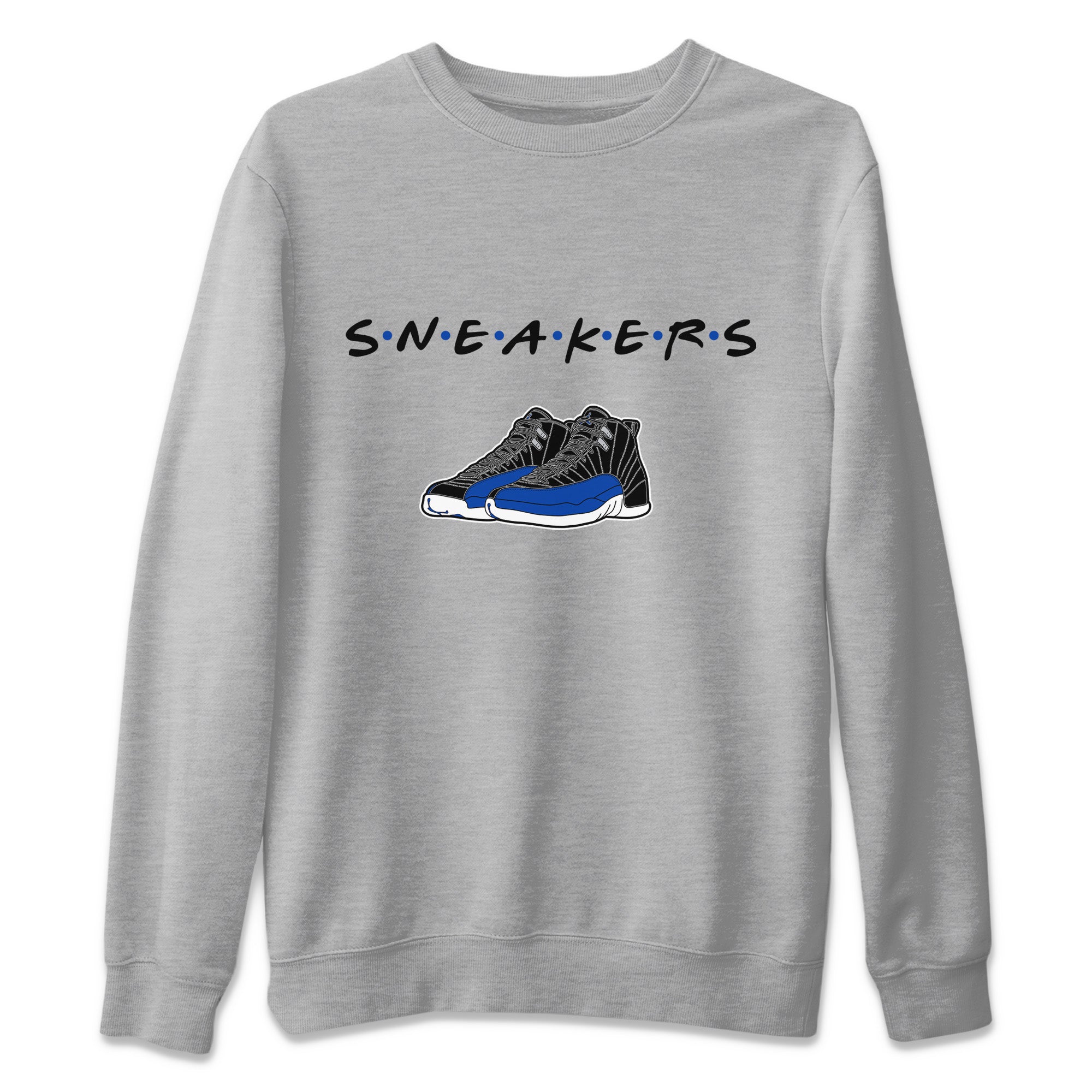 Sneakers Unisex Sweater – Air Jordan 12 Hyper Royal, Sneakers Matching Sweater