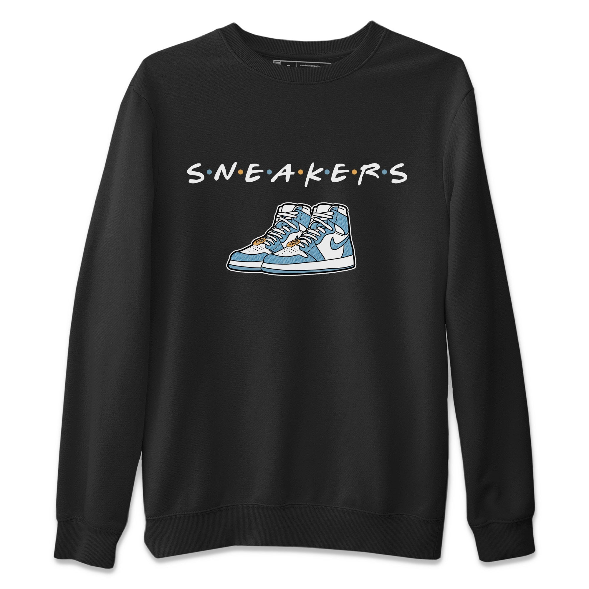Sneakers Unisex Sweater – Air Jordan 1 Denim, Sneakers Matching Sweater