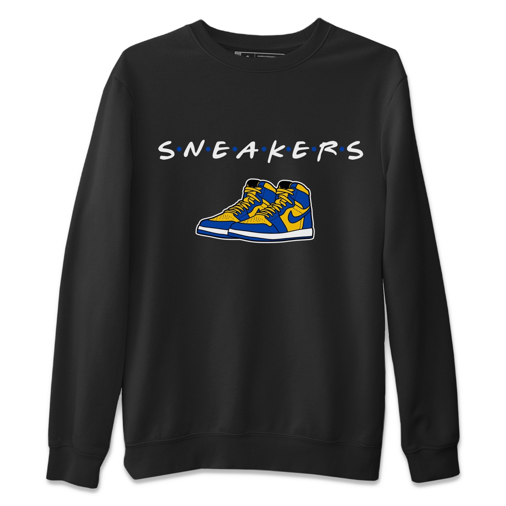 Sneakers Unisex Sweater – Air Jordan 1 Game Royal Varsity Maize, Sneakers Matching Sweater