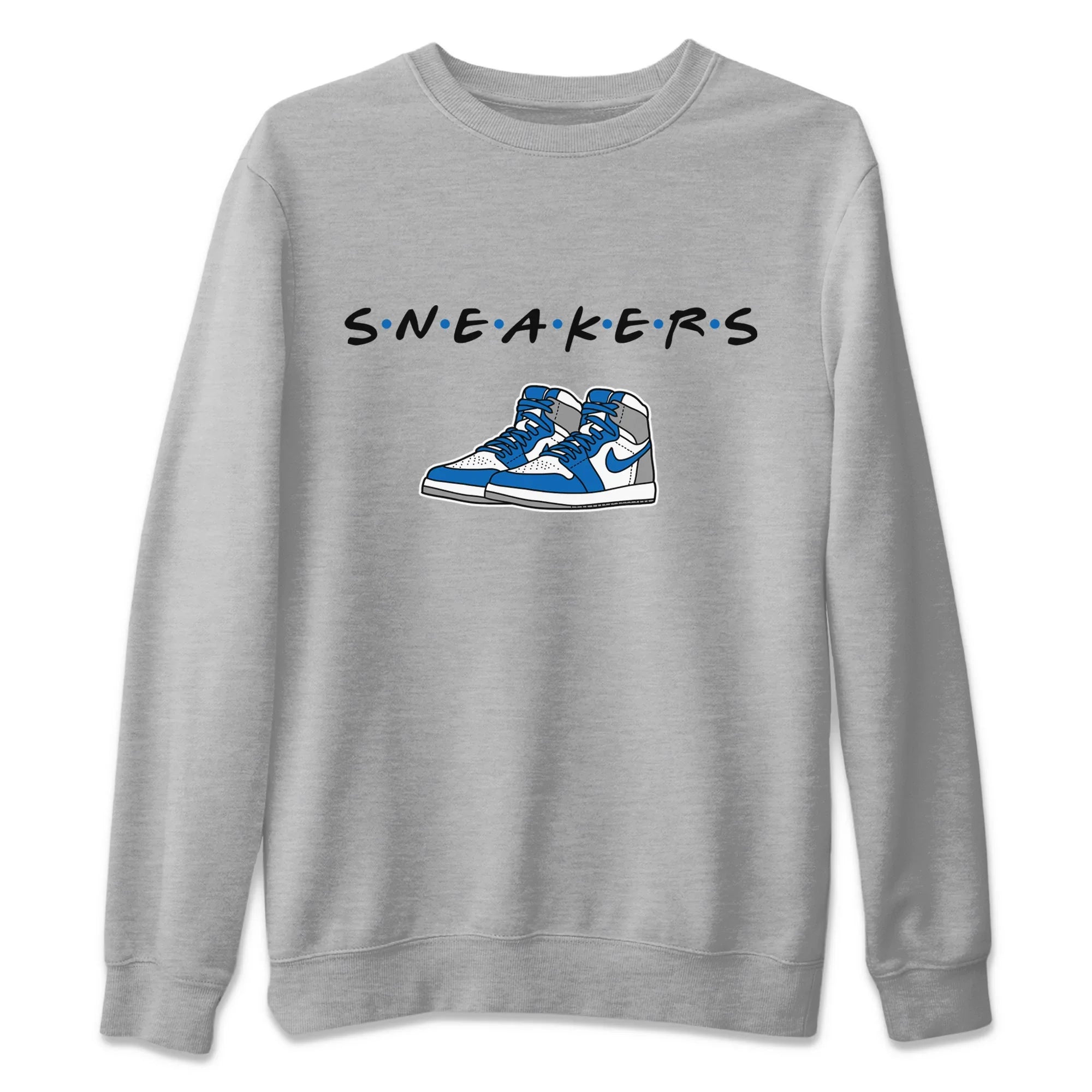 Sneakers Unisex Sweater – Air Jordan 1 True Blue, Sneakers Matching Sweater
