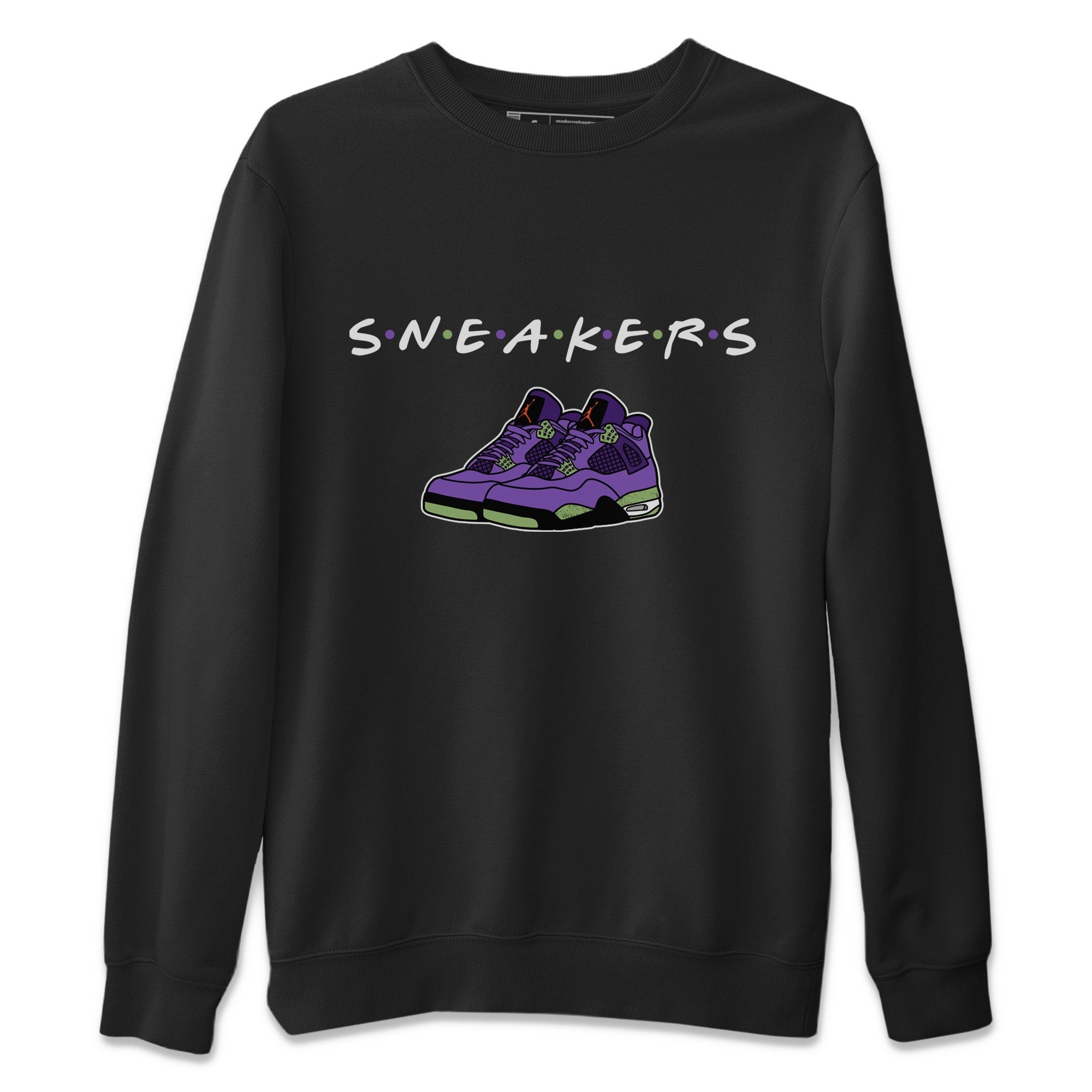 Sneakers Unisex Sweater – Air Jordan 4 Canyon Purple, Sneakers Matching Sweater