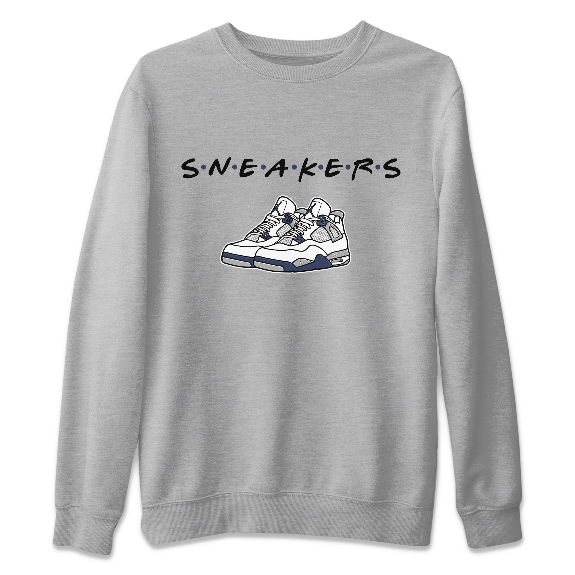 Sneakers Unisex Sweater – Air Jordan 4 Midnight Navy, Sneakers Matching Sweater