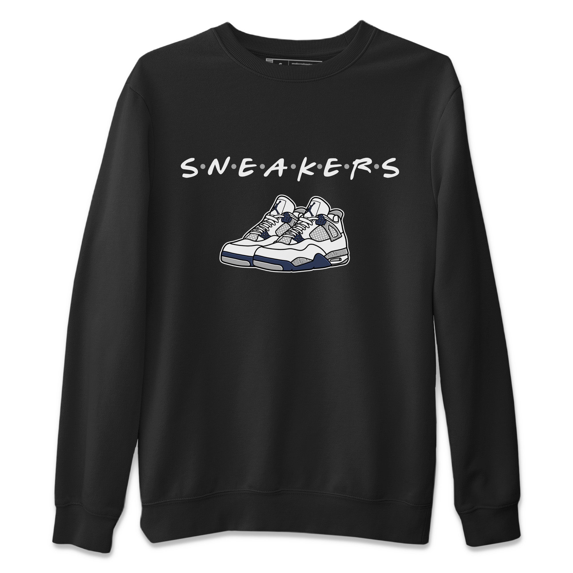 Sneakers Unisex Sweater – Air Jordan 4 Midnight Navy, Sneakers Matching Sweater