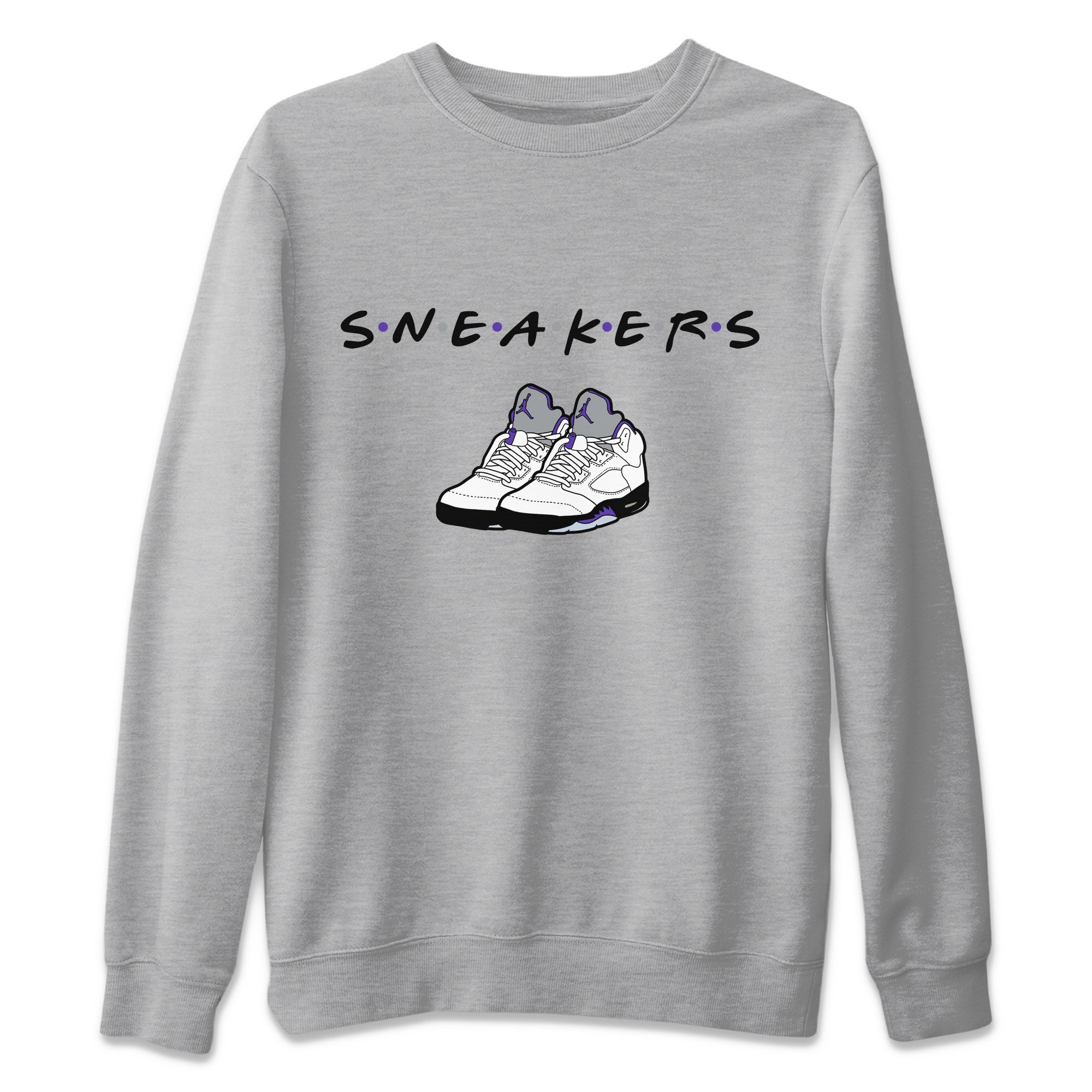 Sneakers Unisex Sweater – Air Jordan 5 Concord, Sneakers Matching Sweater