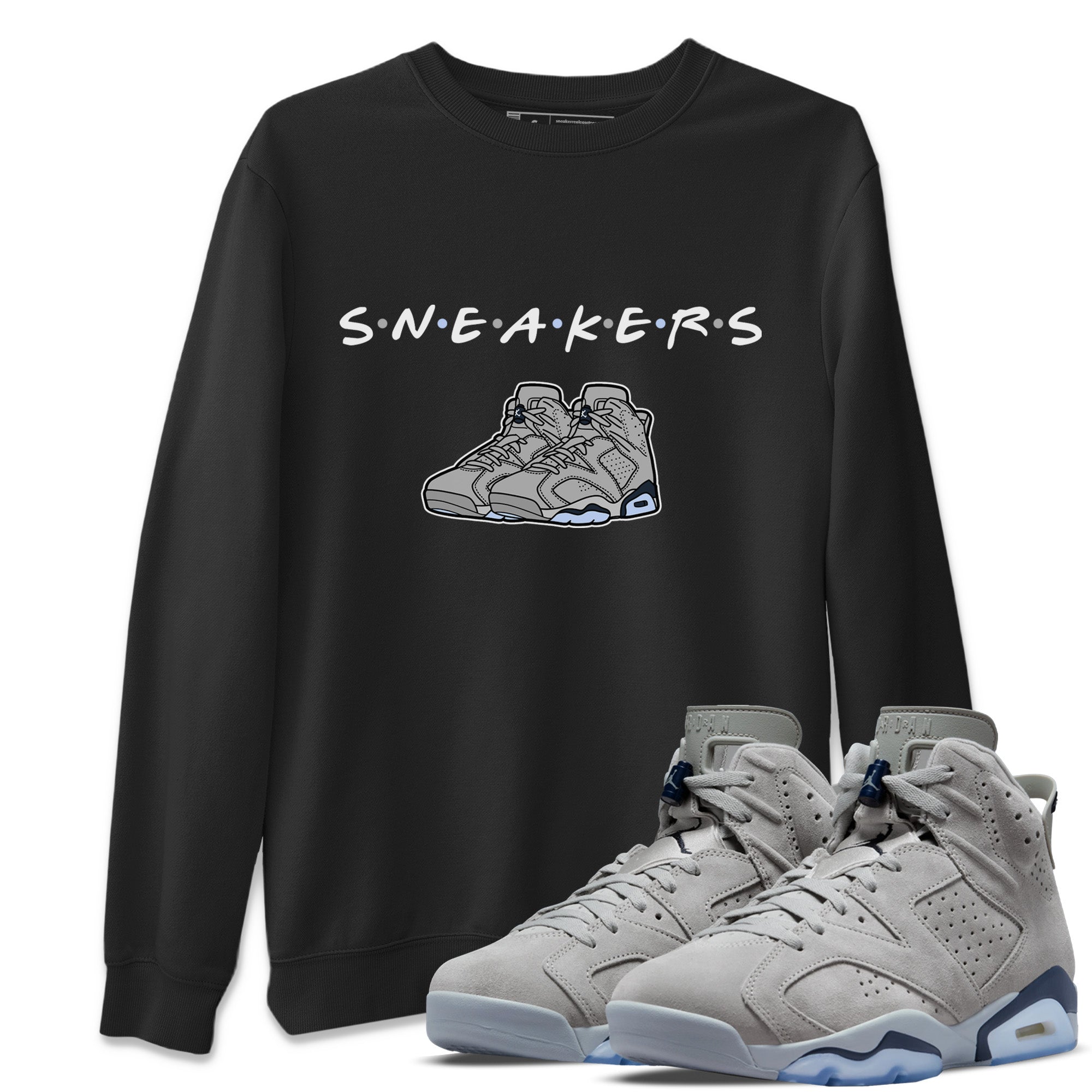 Sneakers Unisex Sweater – Air Jordan 6 Georgetown, Sneakers Matching Sweater