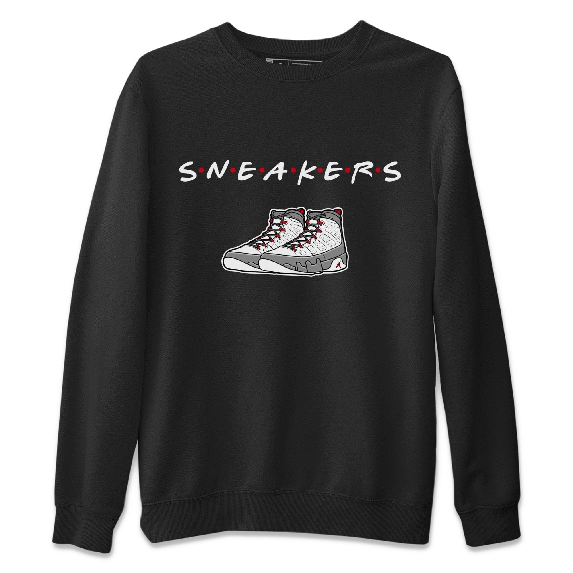 Sneakers Unisex Sweater – Air Jordan 9 Fire Red, Sneakers Matching Sweater