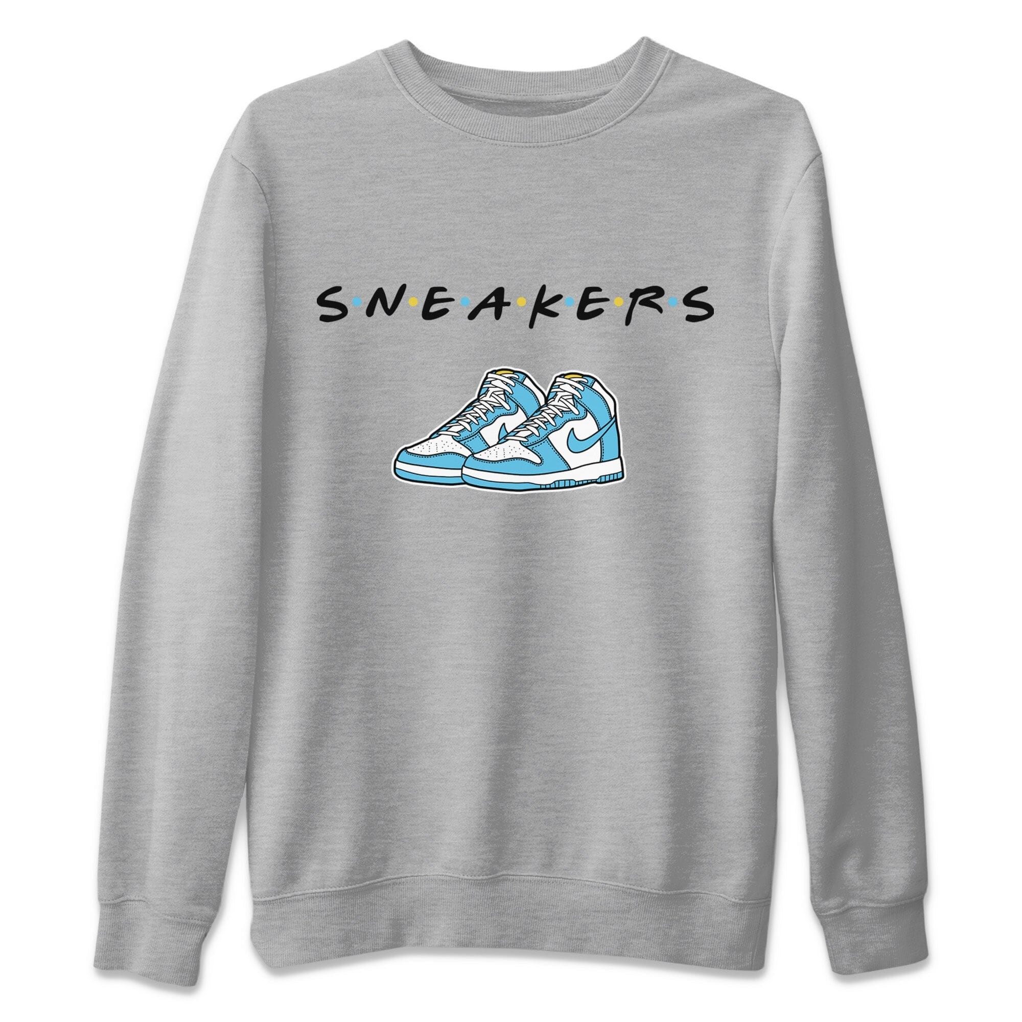 Sneakers Unisex Sweater – Dunk Blue Chill, Sneakers Matching Sweater