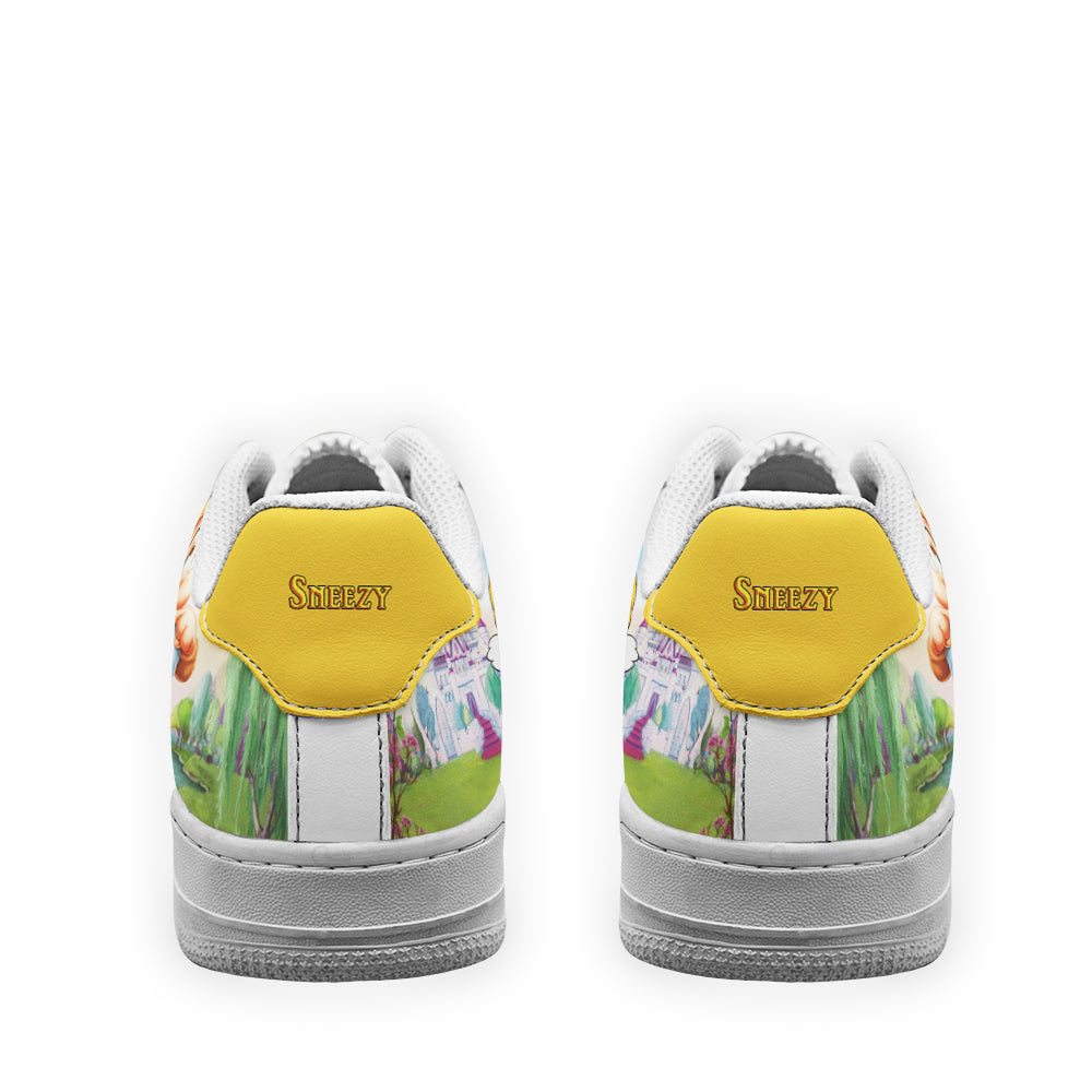 Sneezy Snow White and 7 Dwarfs Custom Air Sneakers
