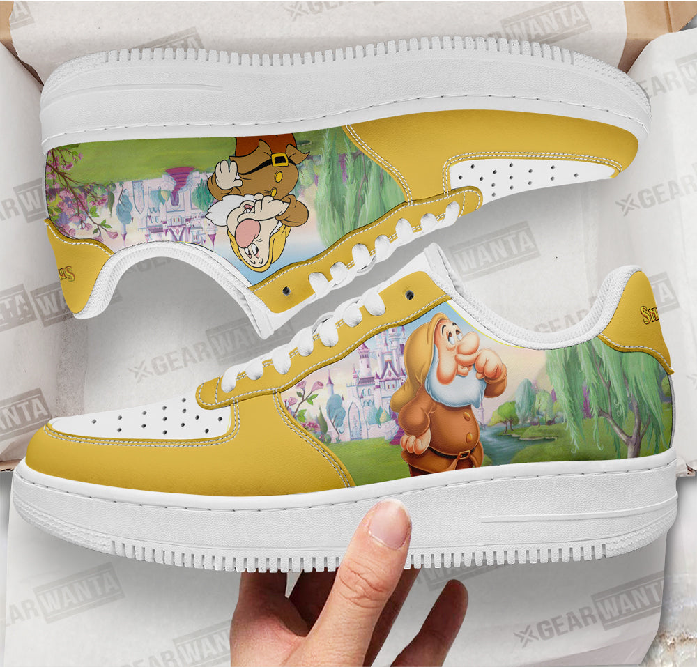 Sneezy Snow White and 7 Dwarfs Custom Air Sneakers