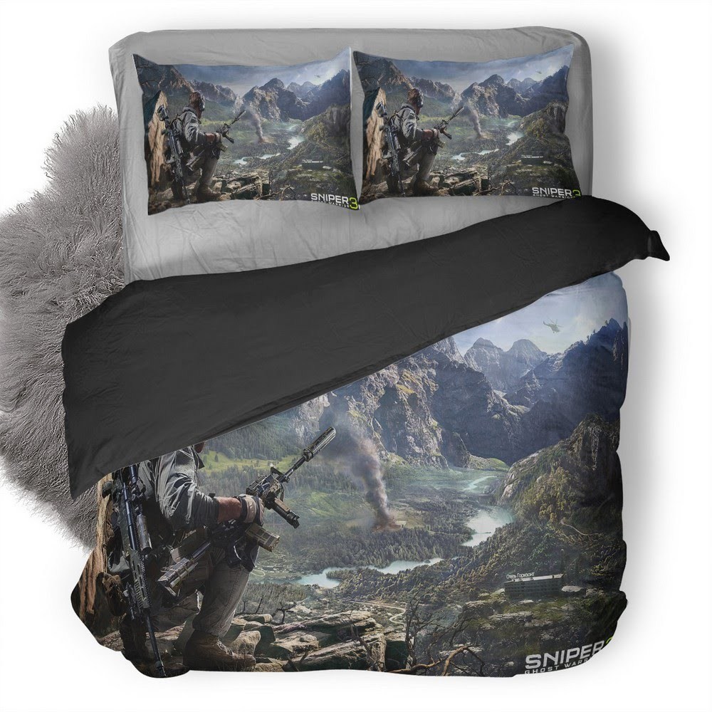 Sniper Ghost Warrior 11 3D Customized Duvet Cover Bedding Set