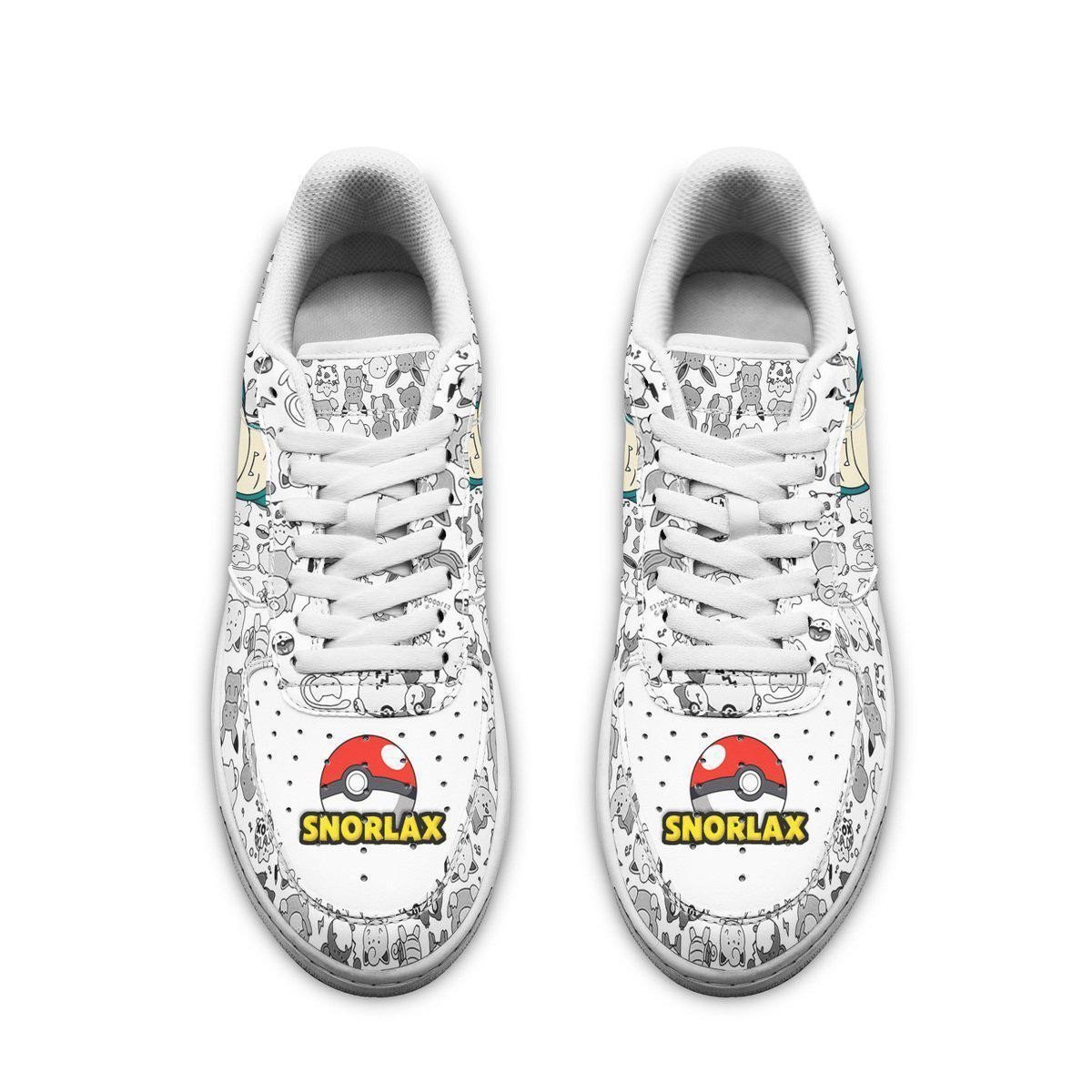 Snorlax Air Sneakers Custom Anime Pokemon Shoes