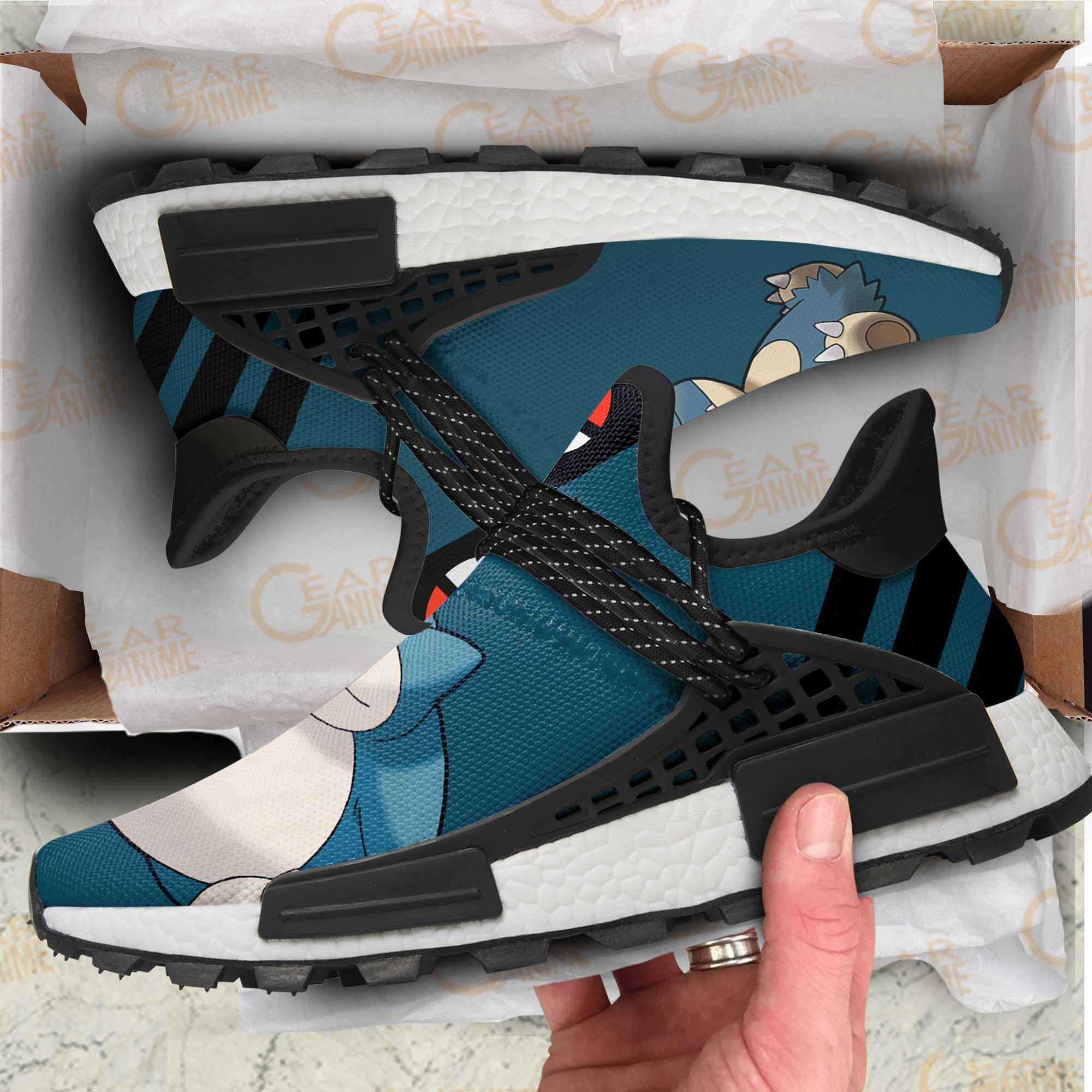 Snorlax Shoes Pokemon Anime Shoes, NMD Shoes