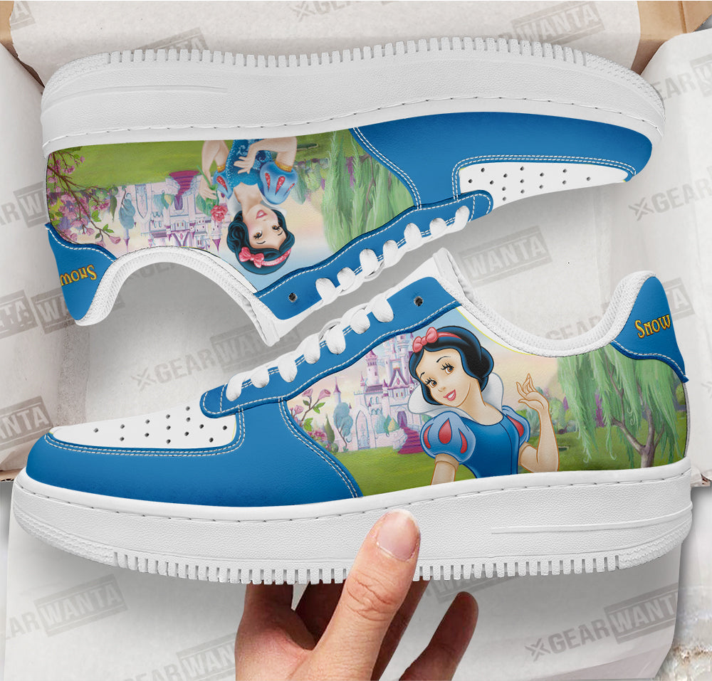 Snow White Princess Custom Air Sneakers
