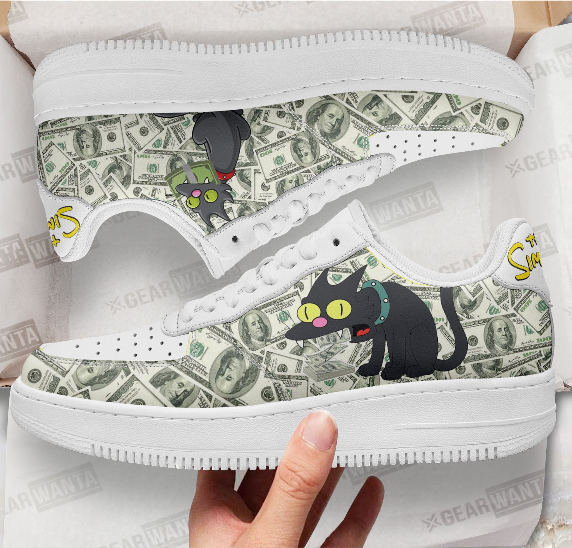 Snowball Air Sneakers Custom Simpson Cartoon Shoes