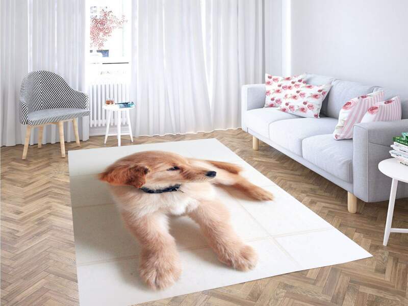 Soft Dog Carpet Rectangle Rug