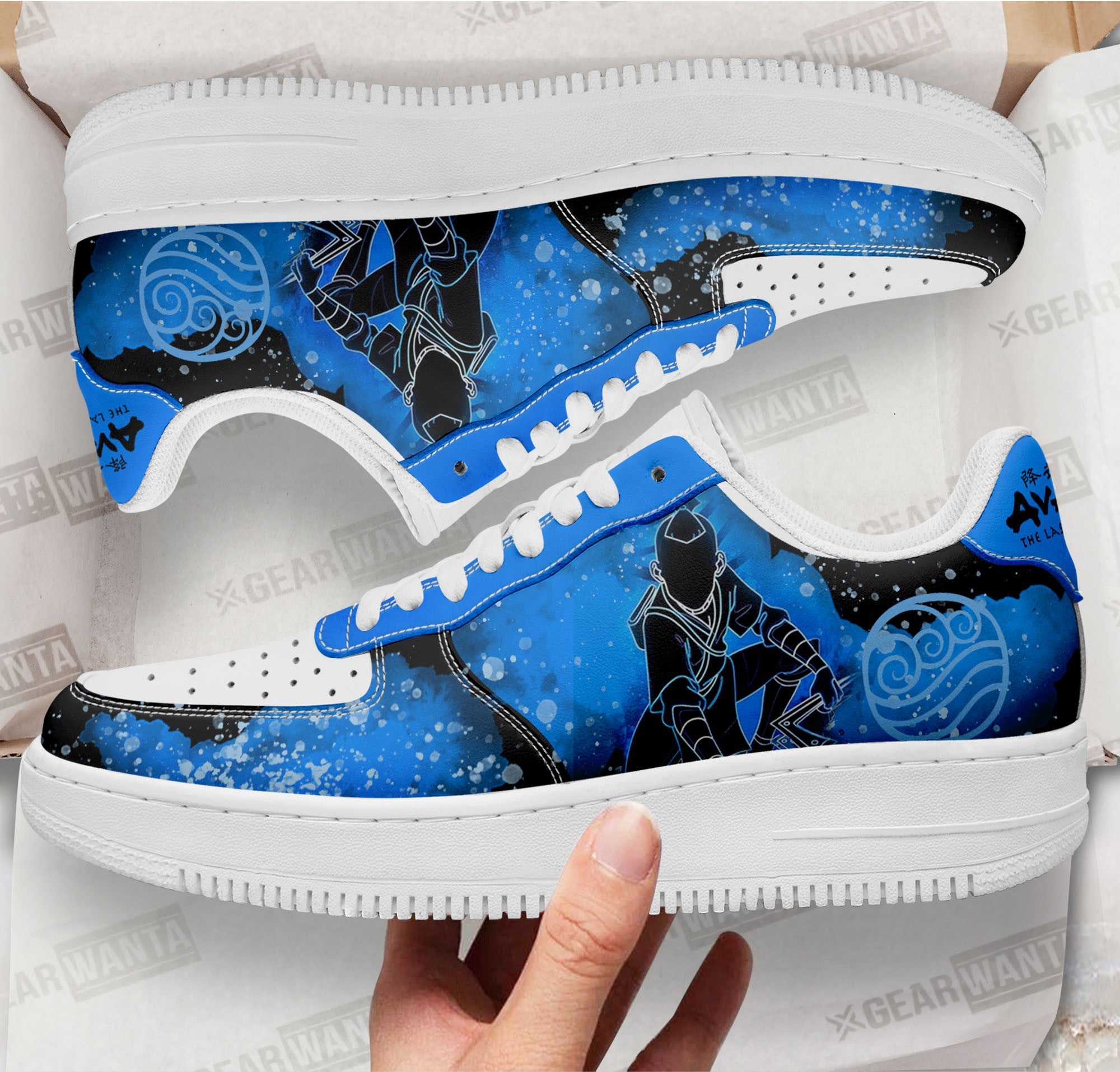 Sokka Water Tribe Air Sneakers Custom Avatar The Last Airbender Shoes