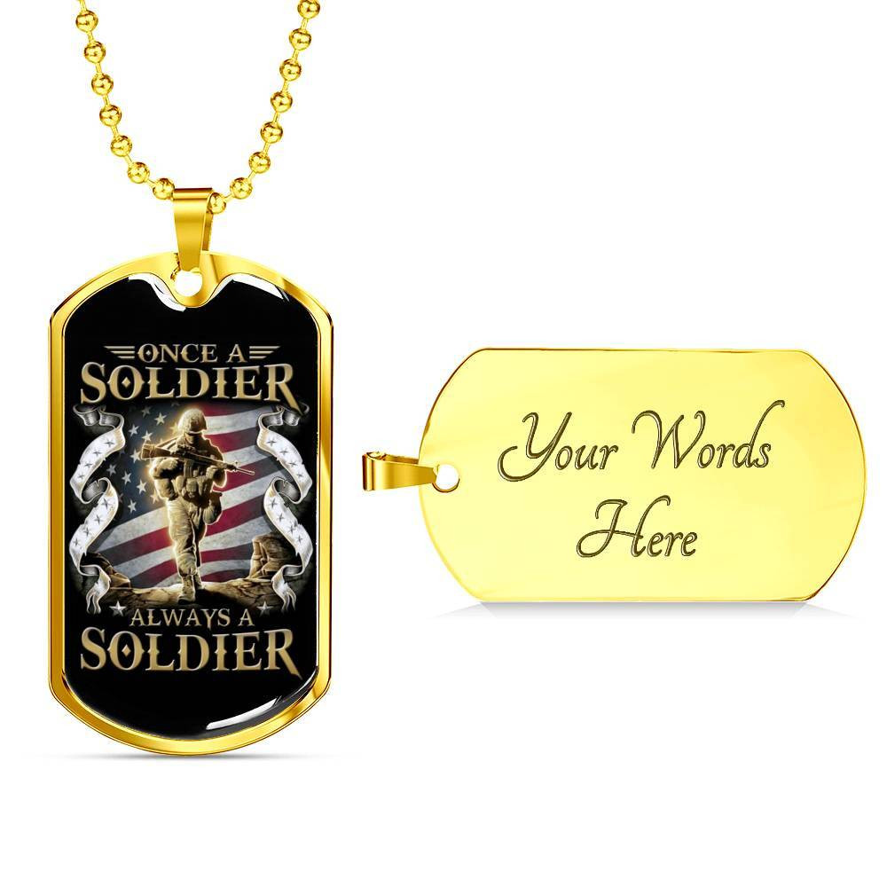 Soldier – Always A Soldier – Military Ball Chain