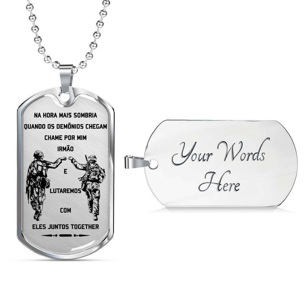 Soldier – Call On Me Brother – Brazil – Military Ball Chain