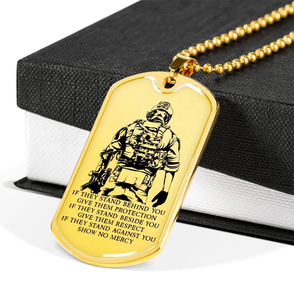Soldier – IF – Show No Mercy – Military Ball Chain