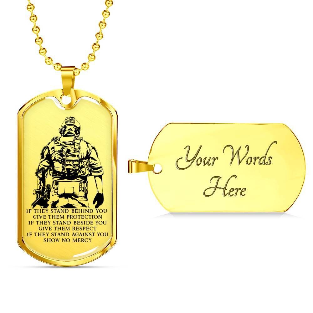 Soldier – IF – Show No Mercy – Military Ball Chain