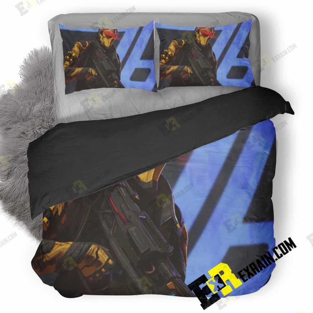 Soldier 76 Overwatch 3D Customized Duvet Cover Bedding Set