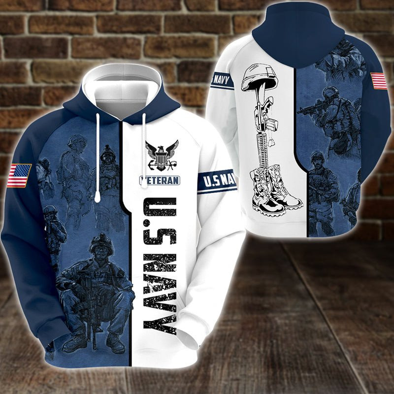 Soldiers Us Navy Veteran Hoodie