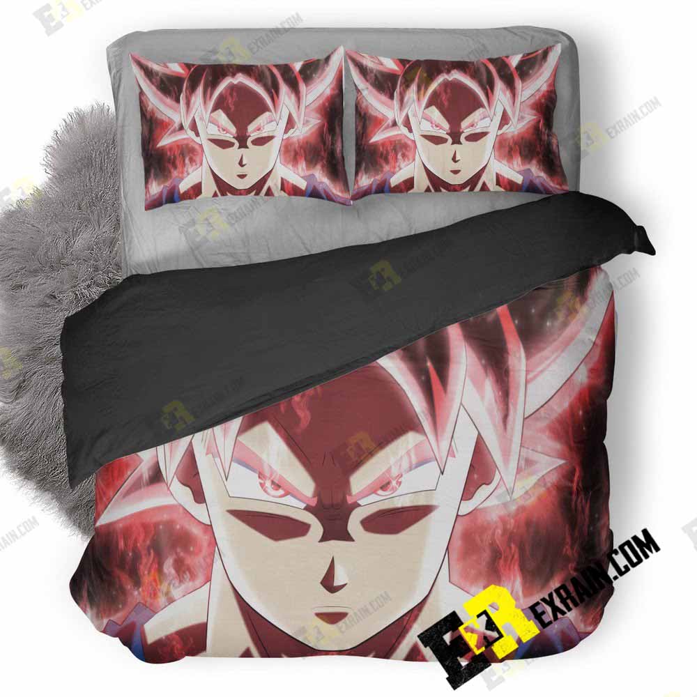 Son Goku Dragon Ball Super 7B 3D Customized Duvet Cover Bedding Set