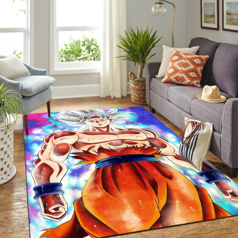 Son Goku Mastered Ultra Instinct Carpet Rectangle Rug