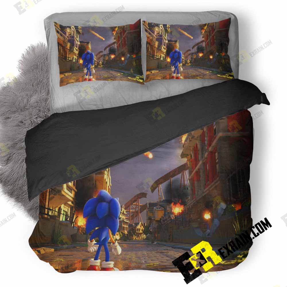 Sonic Forces Qf 3D Customized Duvet Cover Bedding Set