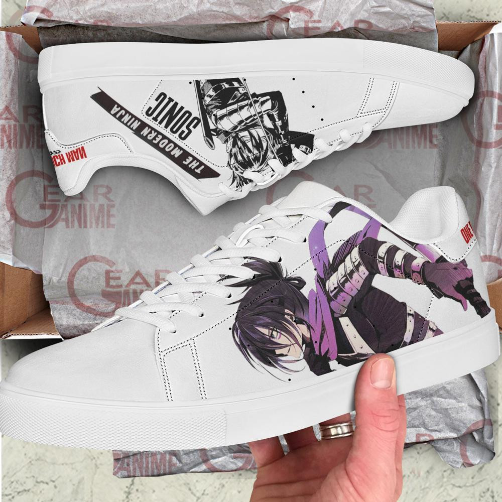 Sonic Skate Shoes One Punch Man Custom Anime Shoes