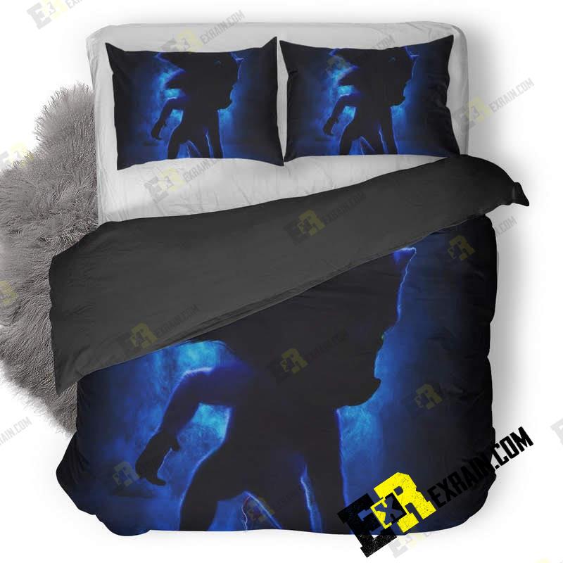 Sonic The Hedgehog Movie Gh 3D Customized Duvet Cover Bedding Set