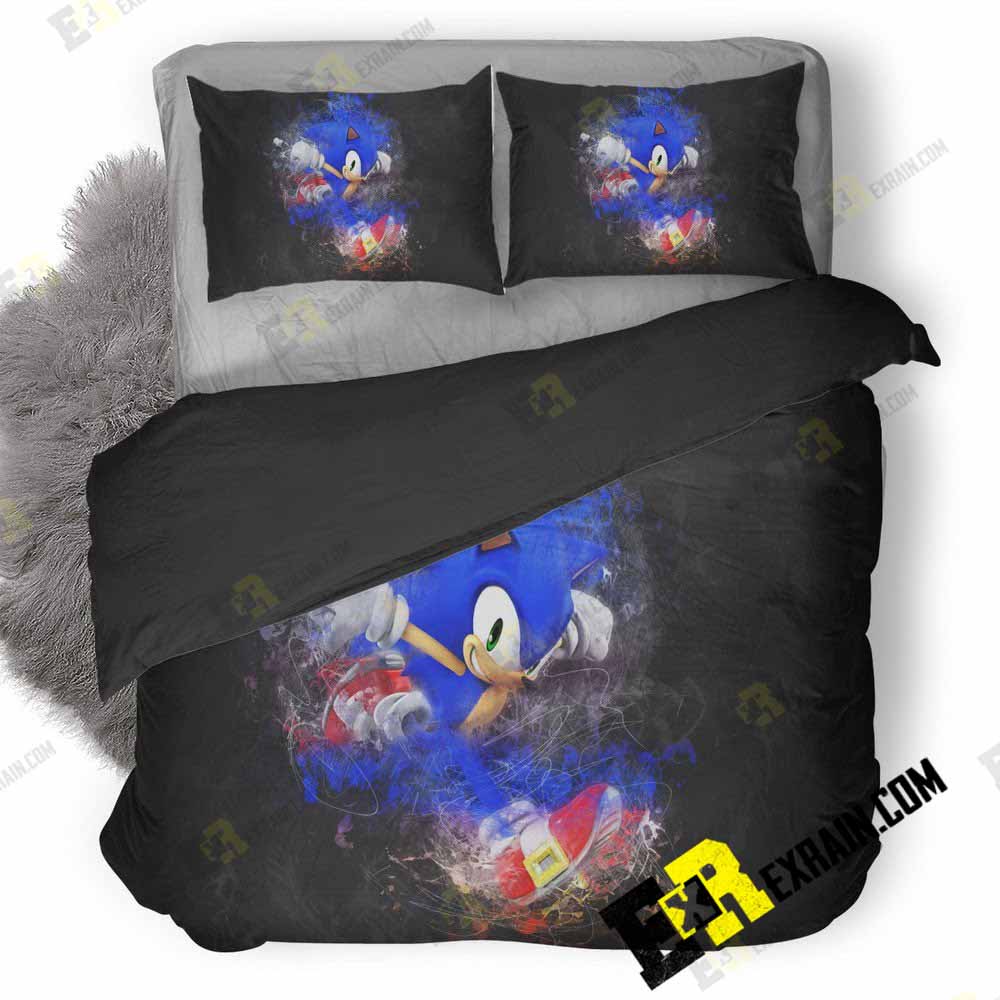 Sonic Ub 3D Customized Duvet Cover Bedding Set